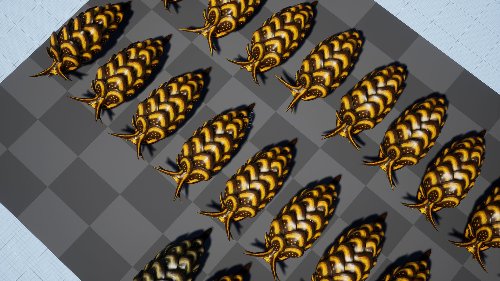 Cyerce Nigricans - Game Ready Low-poly 3D model Low-poly 3D model_12