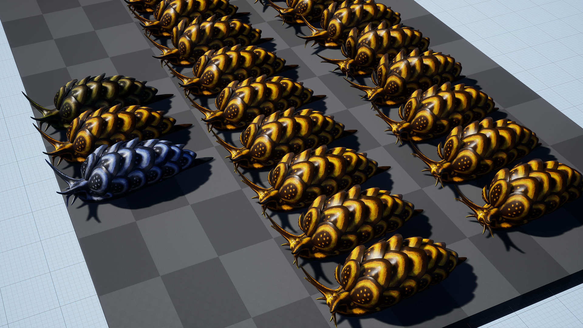 Cyerce Nigricans - Game Ready Low-poly 3D model Low-poly 3D model_9