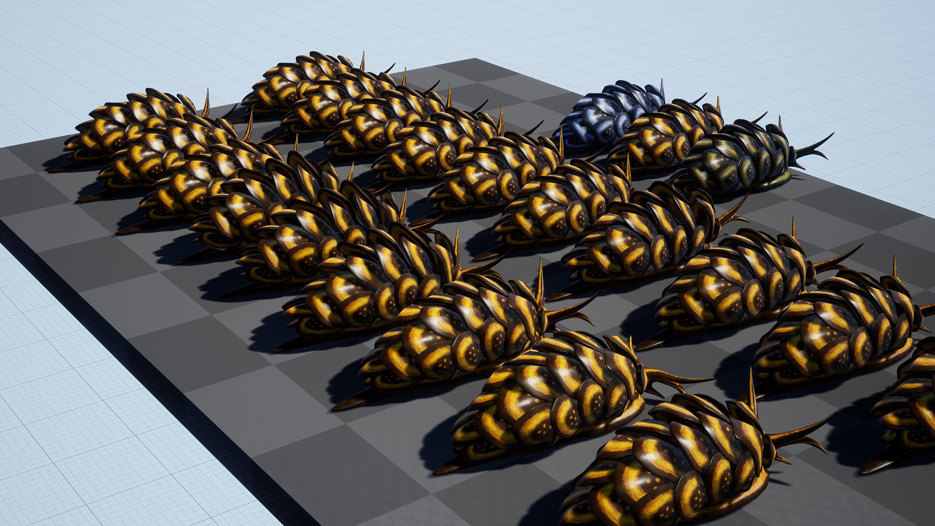 Cyerce Nigricans - Game Ready Low-poly 3D model Low-poly 3D model_11