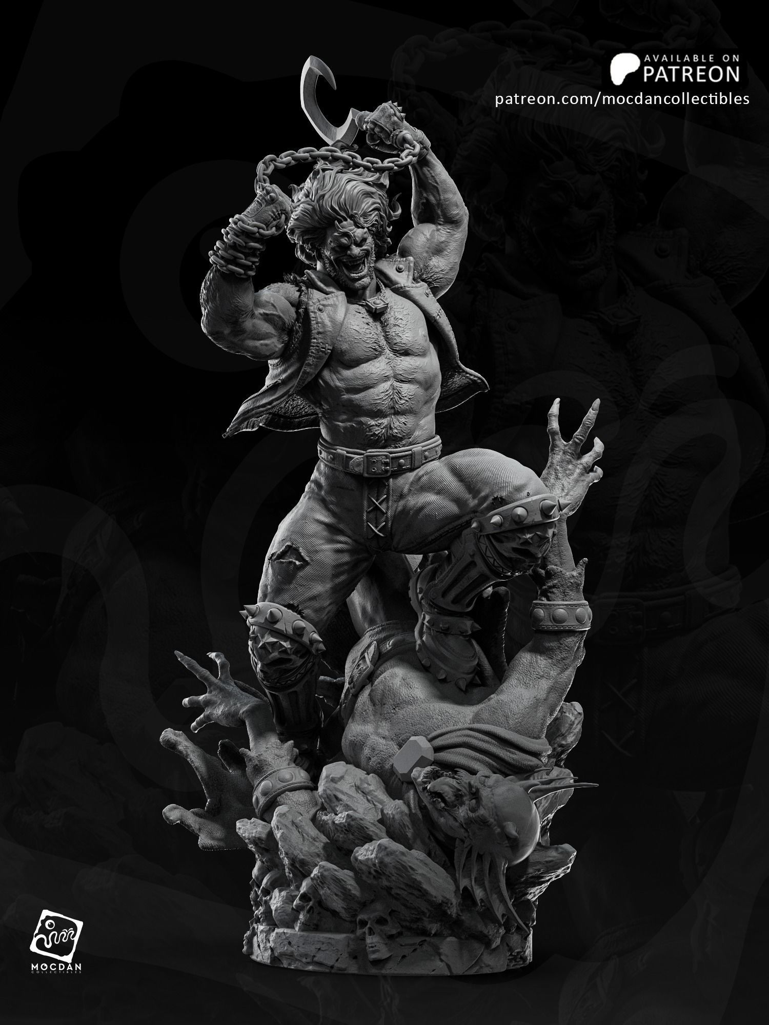 Lobo - STL READY TO 3D PRINT 3D print model_9