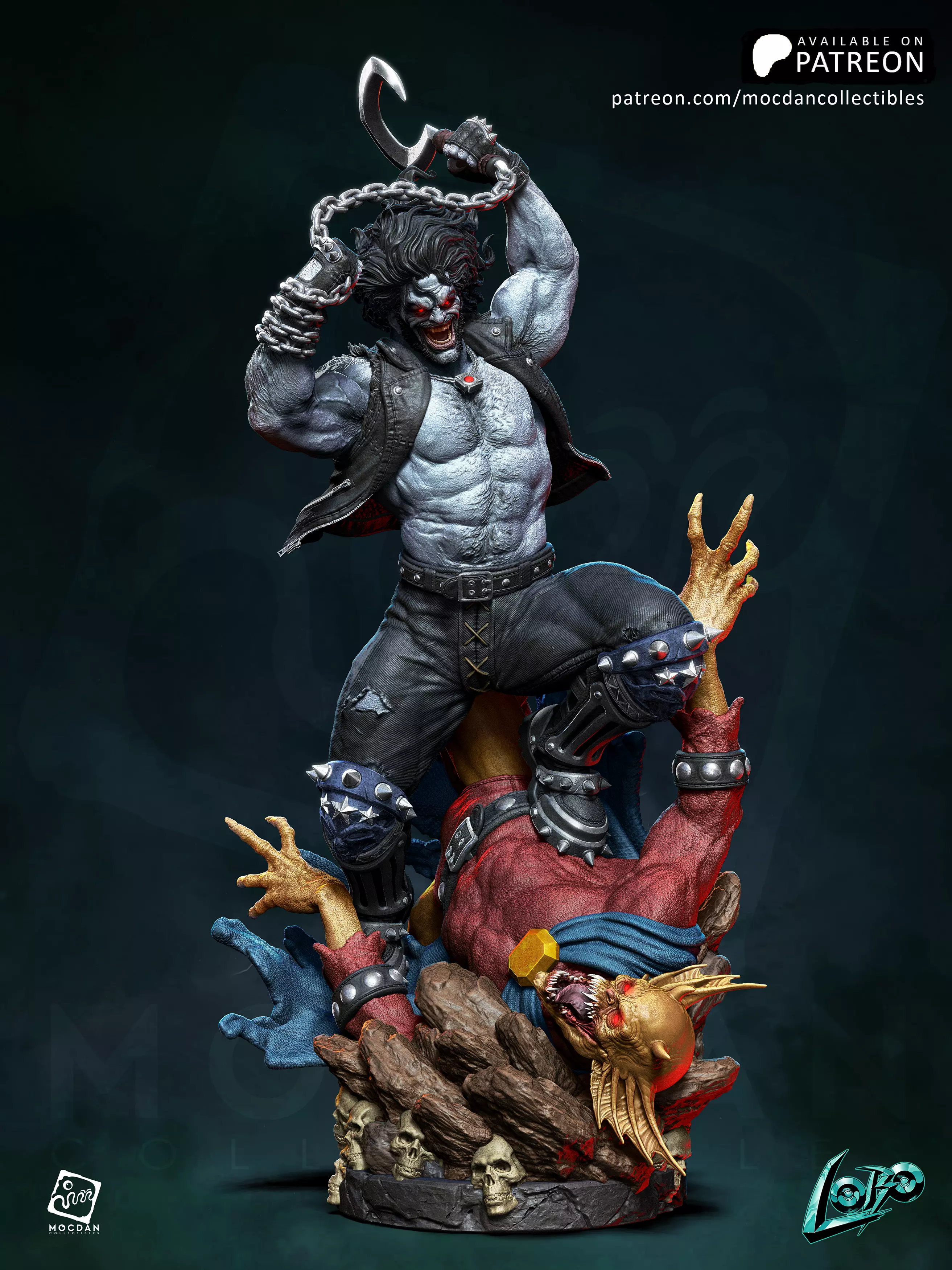 Lobo - STL READY TO 3D PRINT 3D print model_0