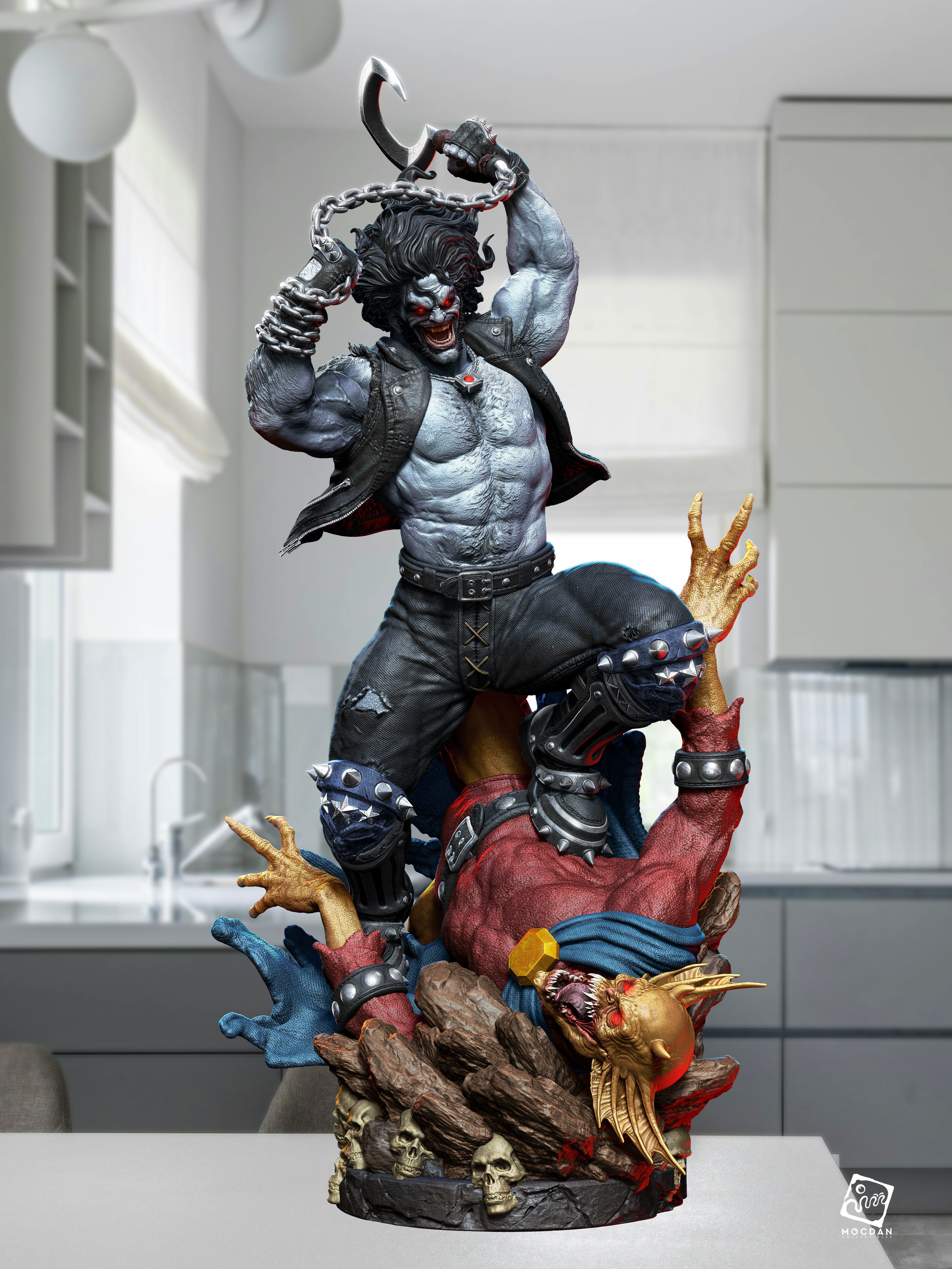 Lobo - STL READY TO 3D PRINT 3D print model_14