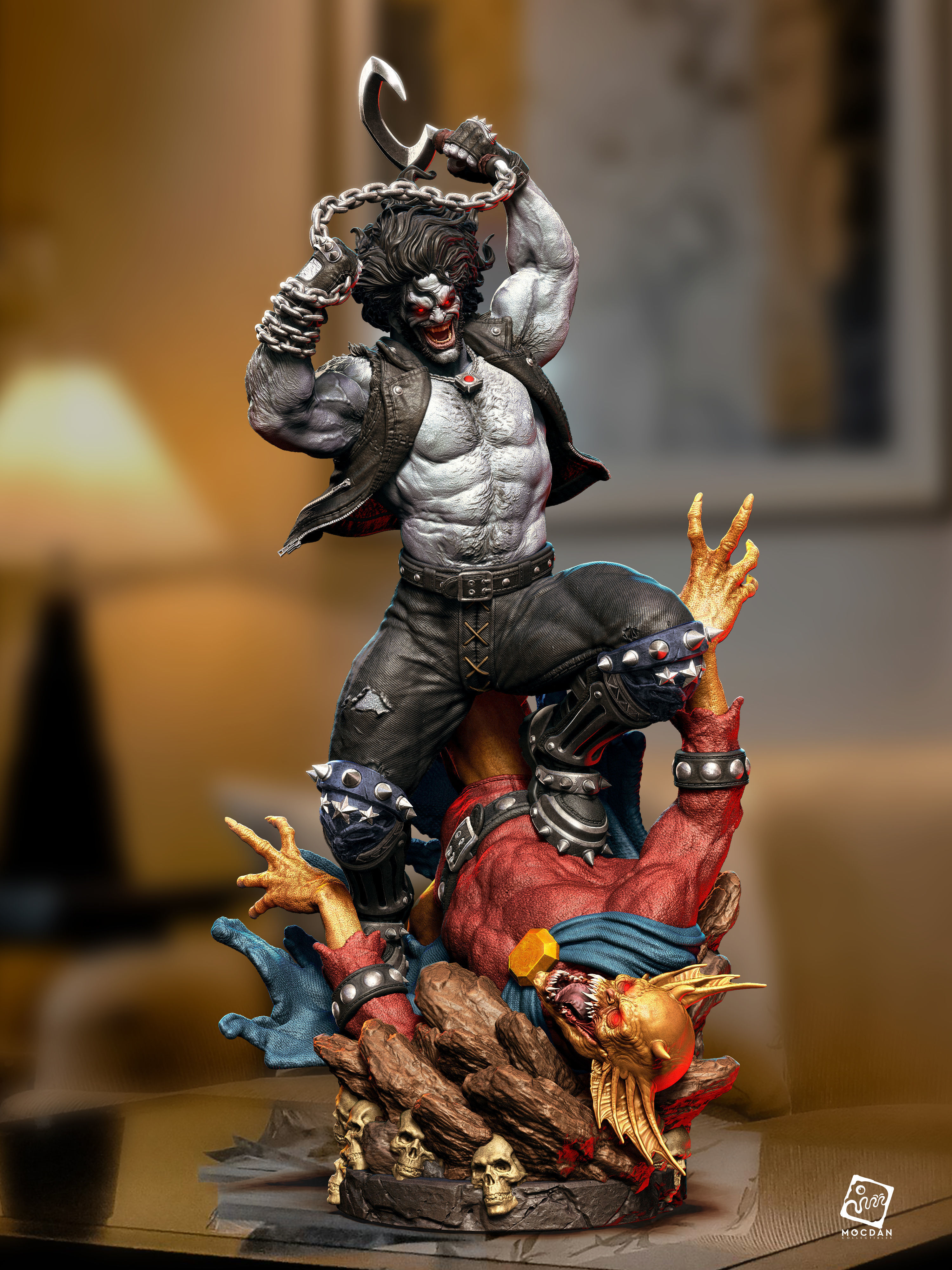 Lobo - STL READY TO 3D PRINT 3D print model_13