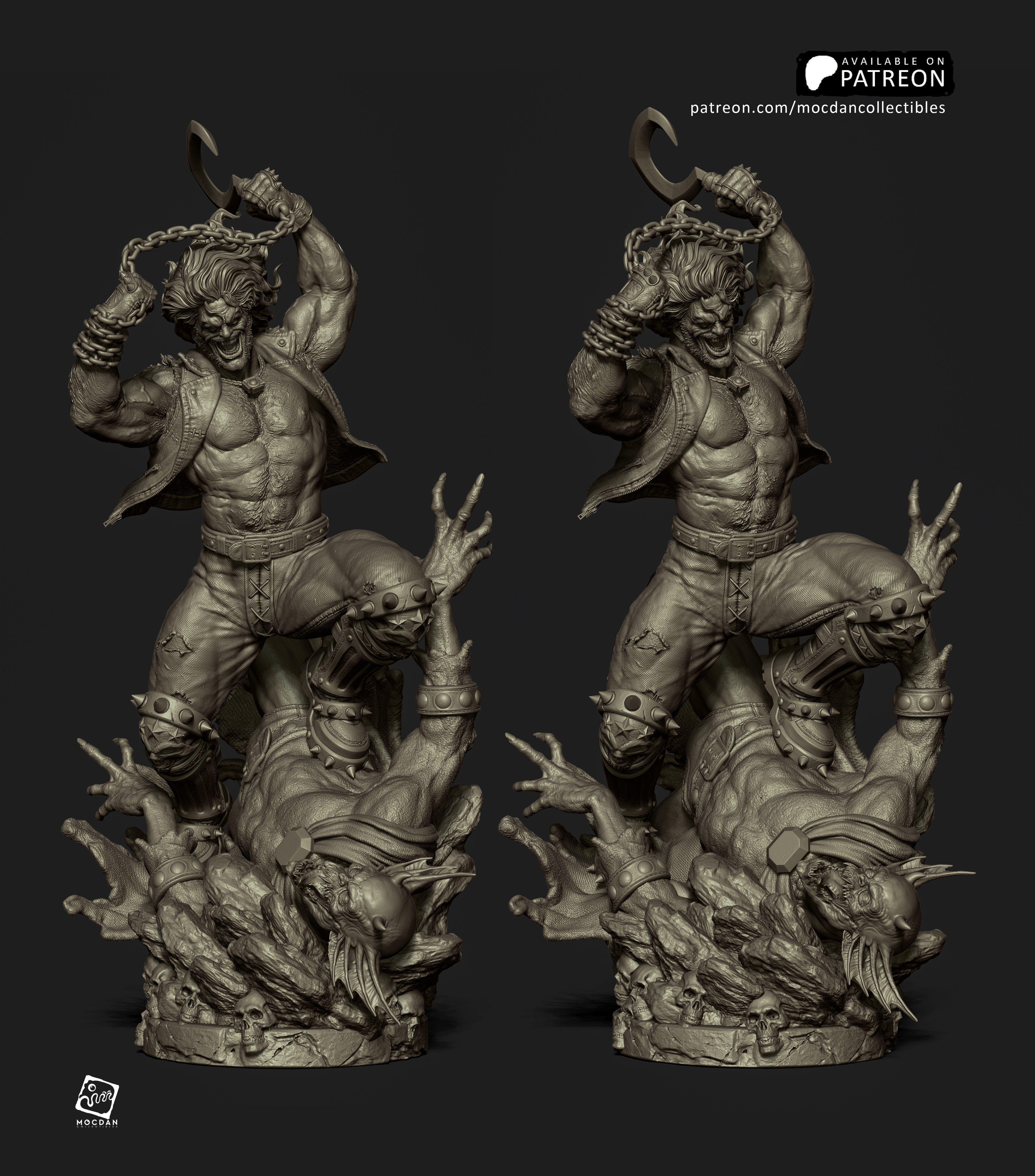 Lobo - STL READY TO 3D PRINT 3D print model_2