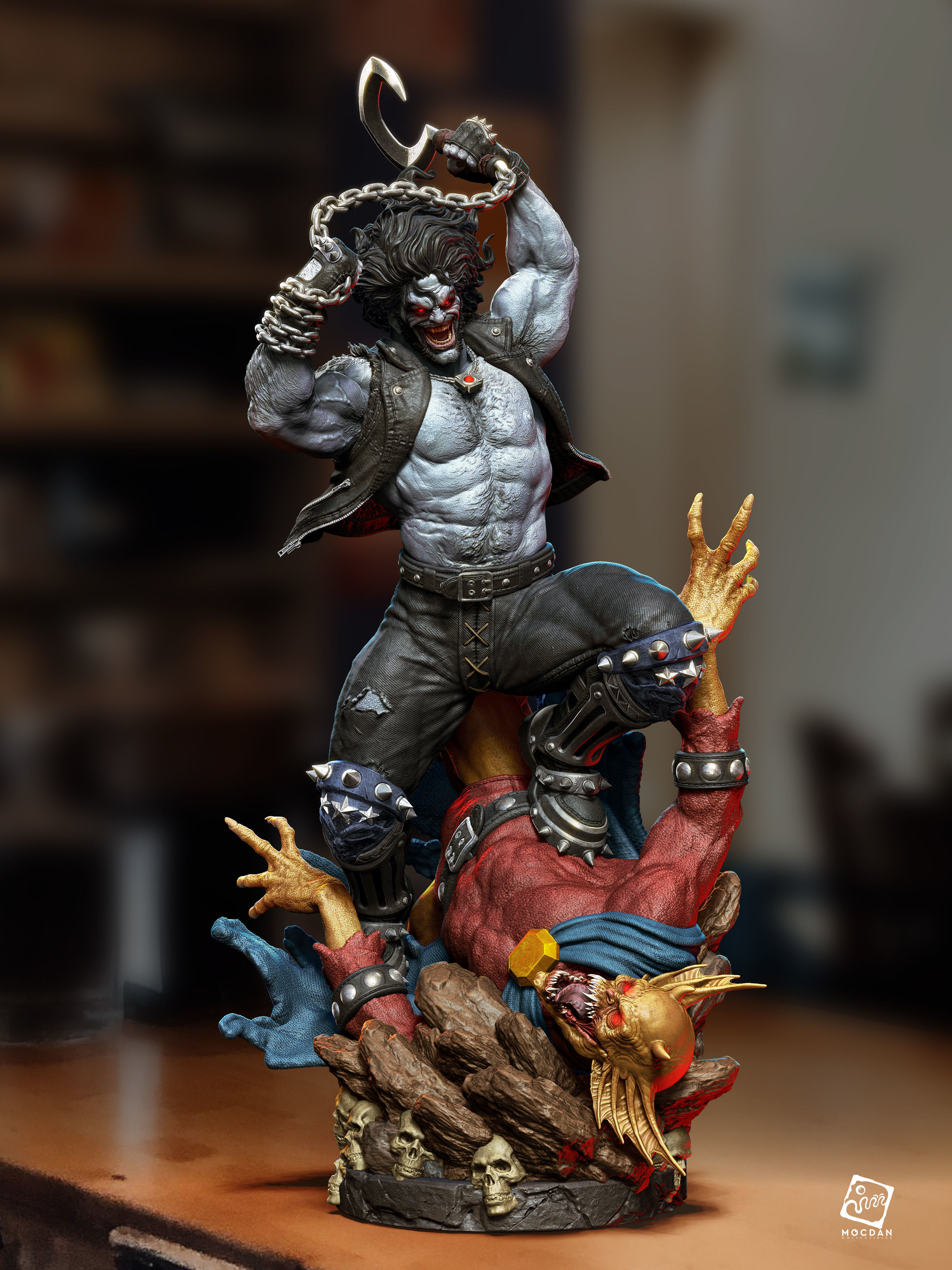 Lobo - STL READY TO 3D PRINT 3D print model_8