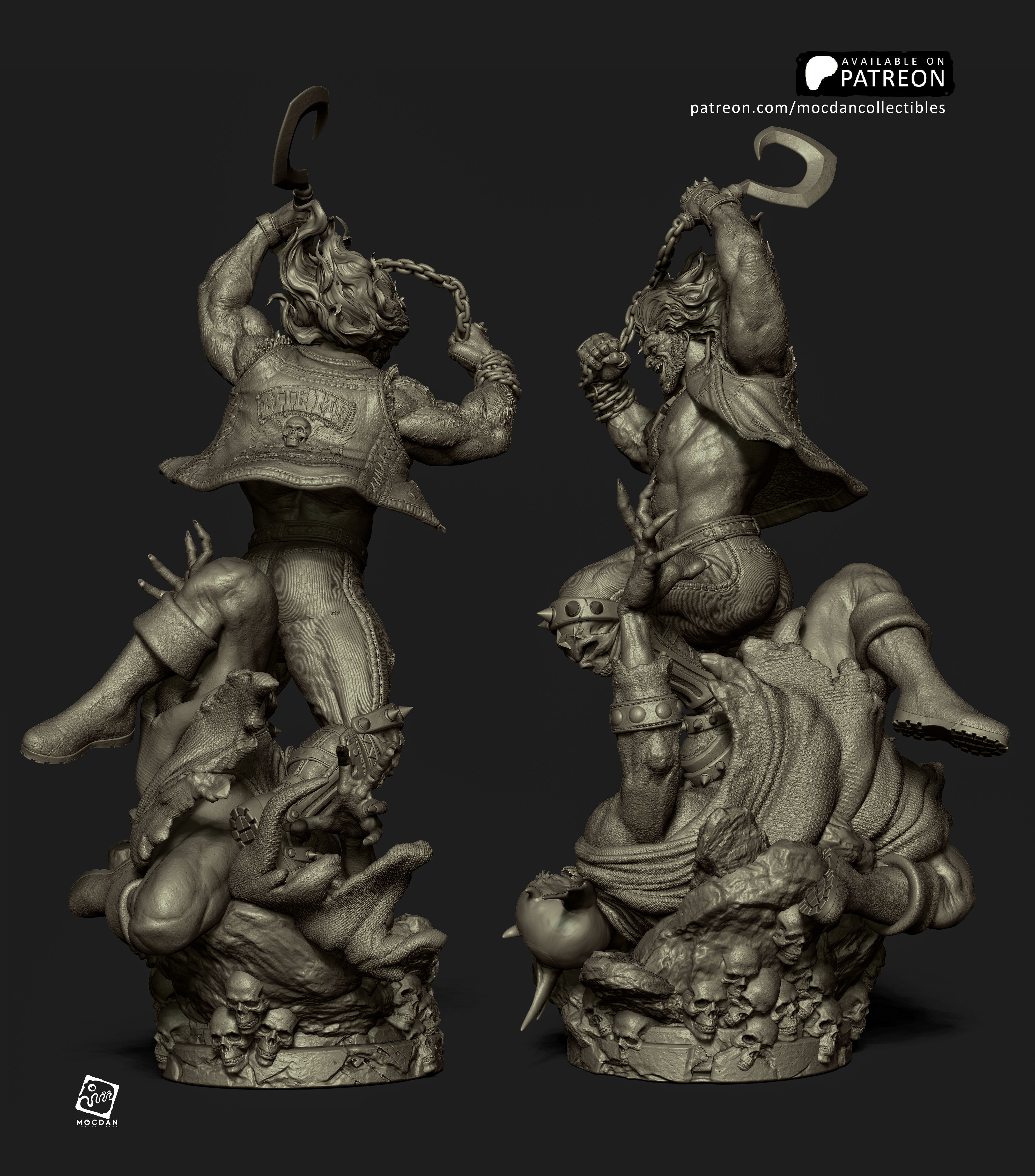 Lobo - STL READY TO 3D PRINT 3D print model_11