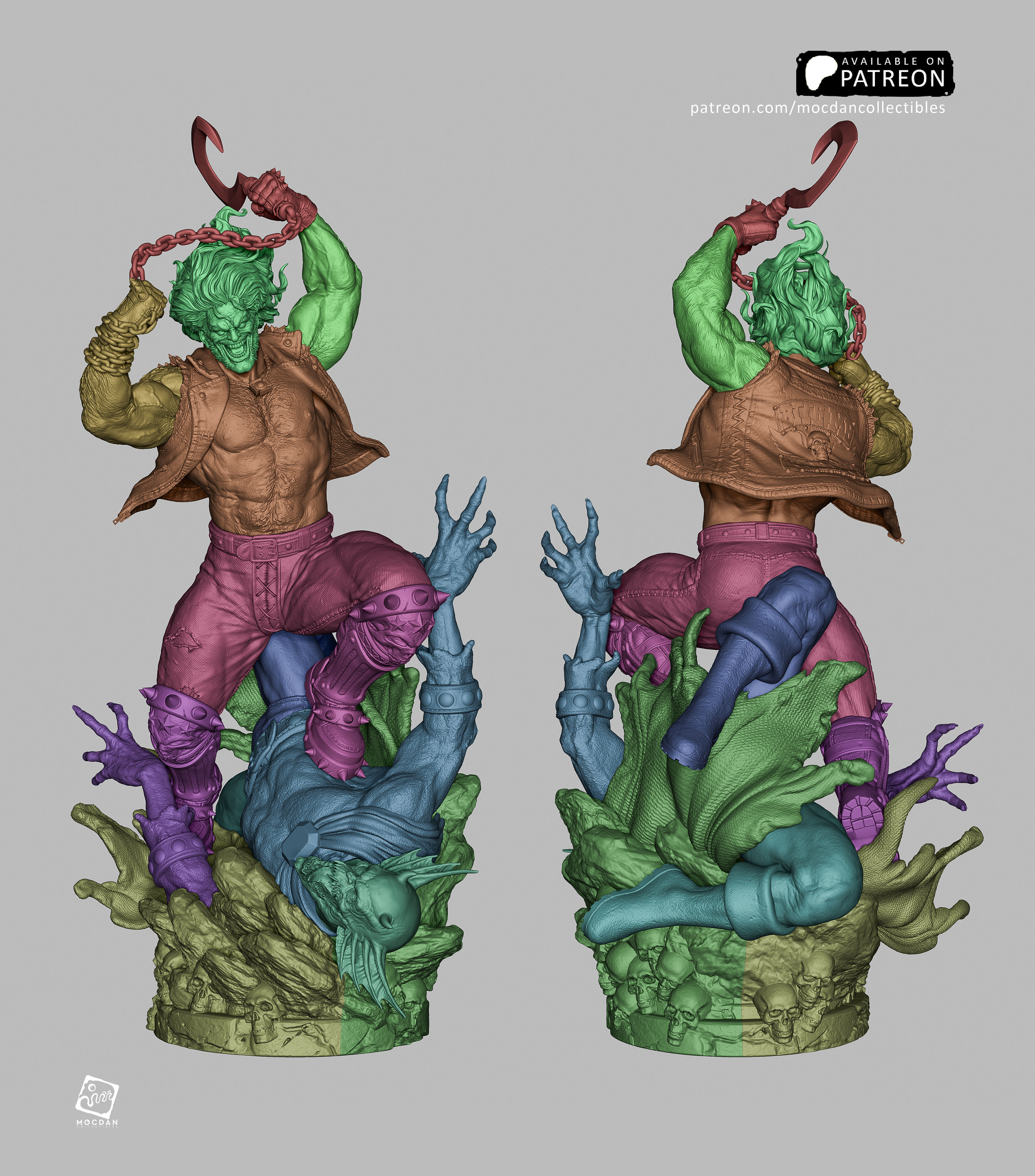 Lobo - STL READY TO 3D PRINT 3D print model_3