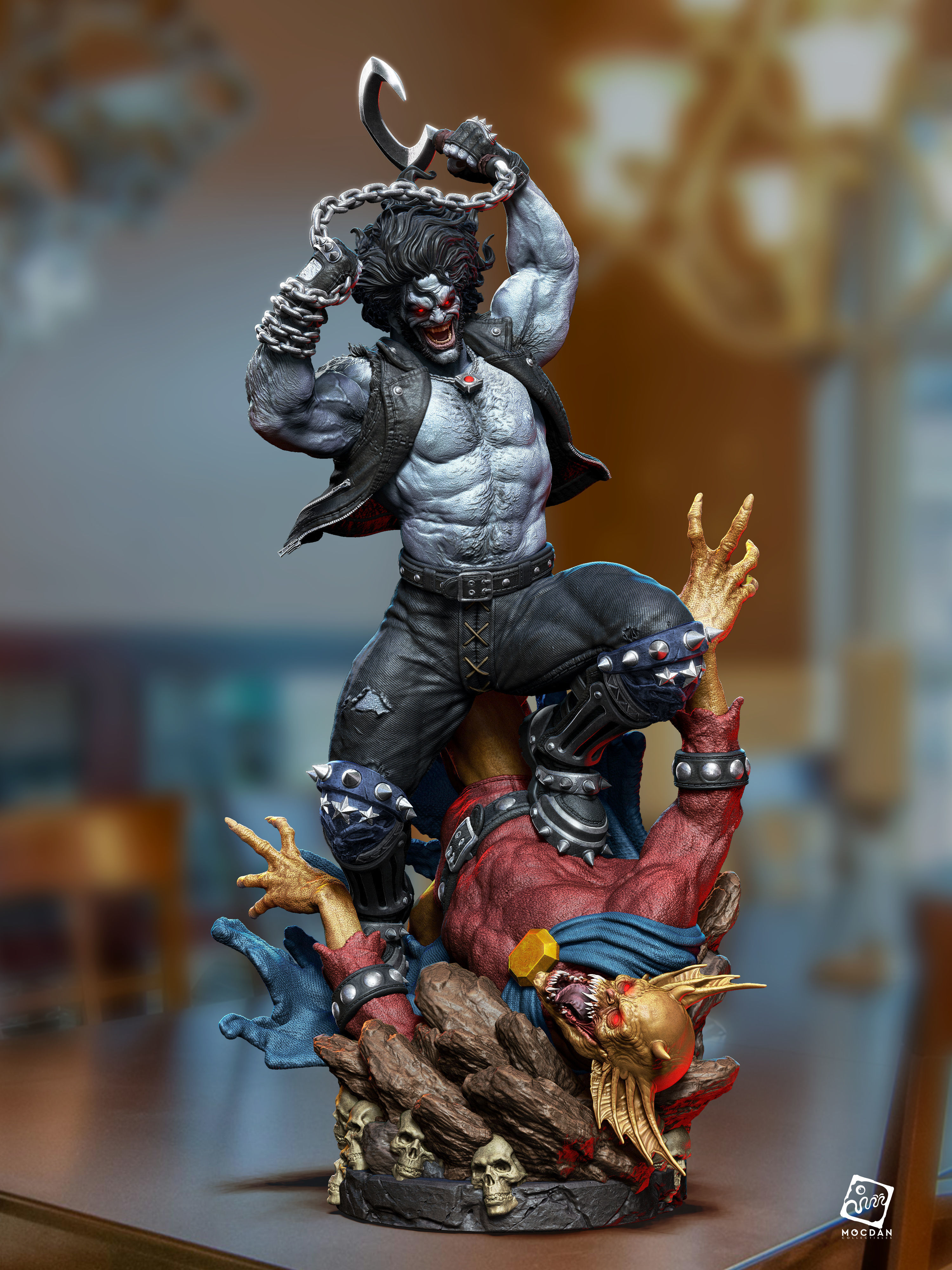 Lobo - STL READY TO 3D PRINT 3D print model_12