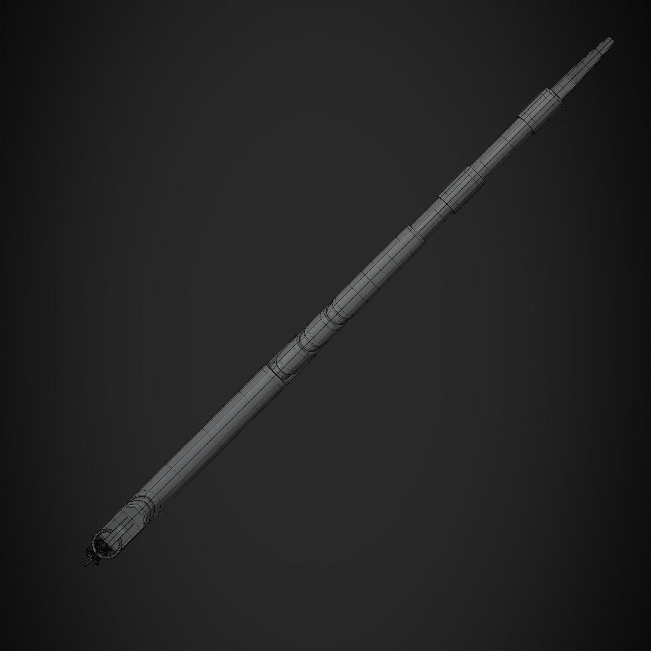 Kingdom Hearts Ventus Keyblade Wayward Wind for Cosplay 3D print model_22