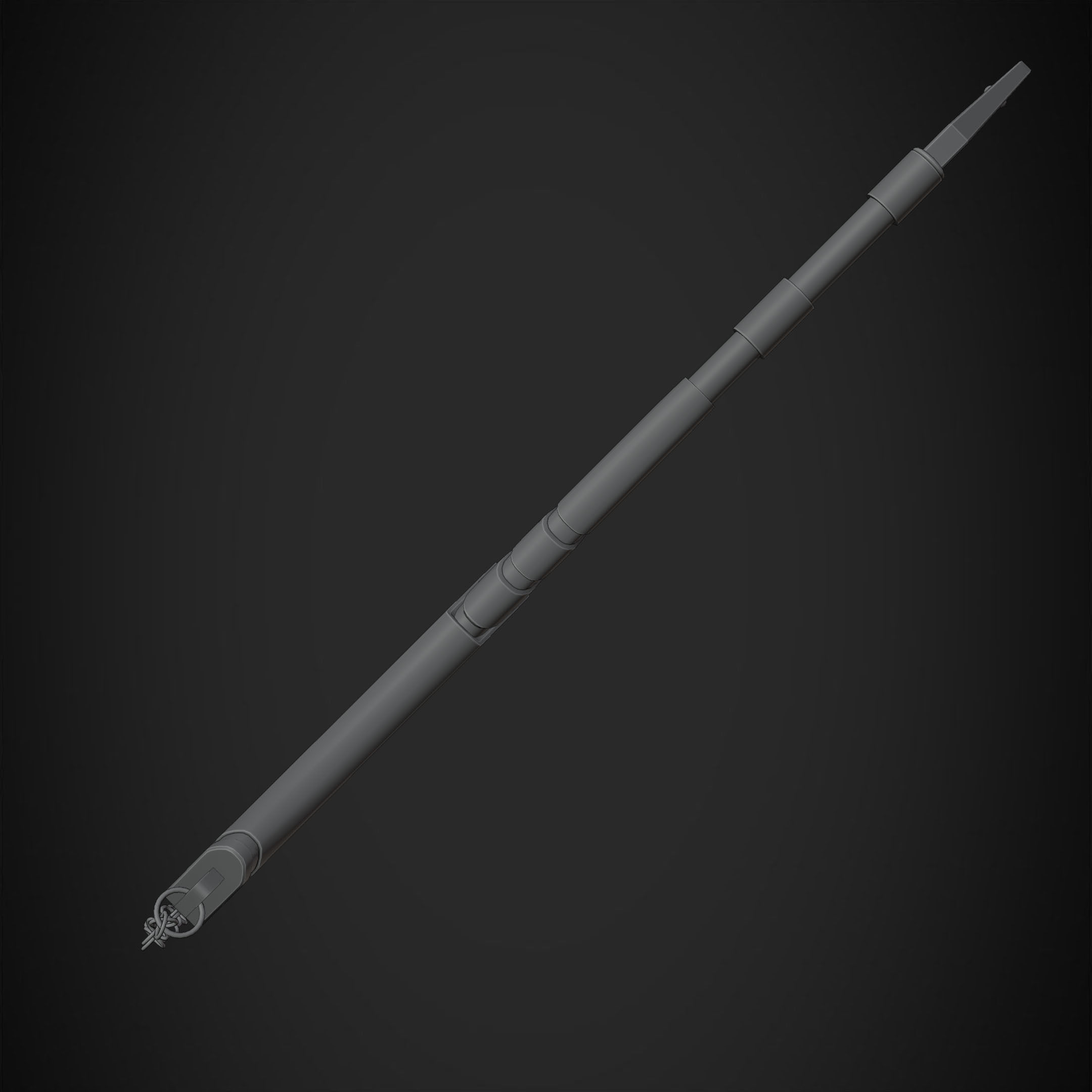 Kingdom Hearts Ventus Keyblade Wayward Wind for Cosplay 3D print model_23