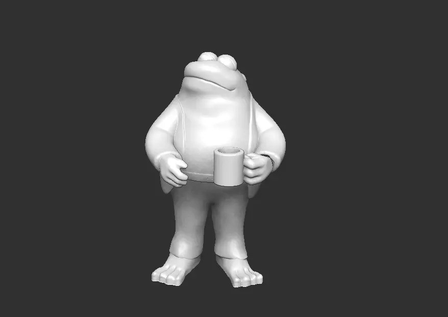 Toad from Frog and Toad 3D model