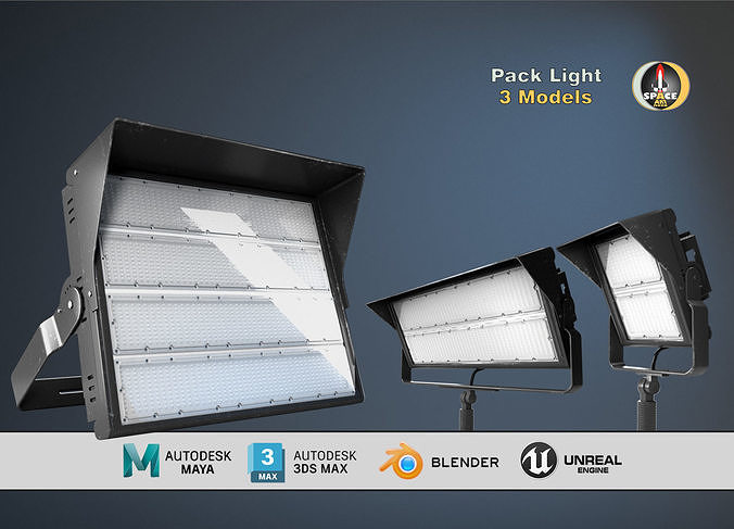 light 01 Low-poly 3D model