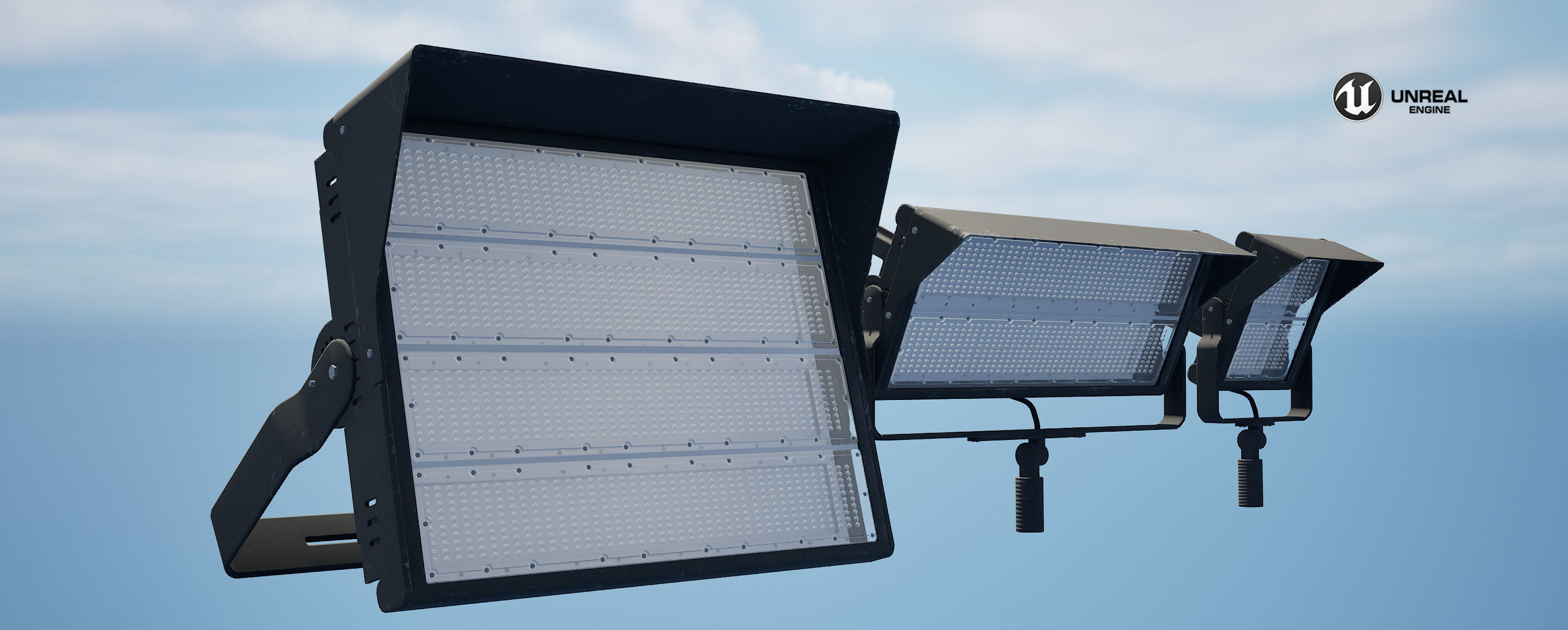 light 01 Low-poly 3D model_16