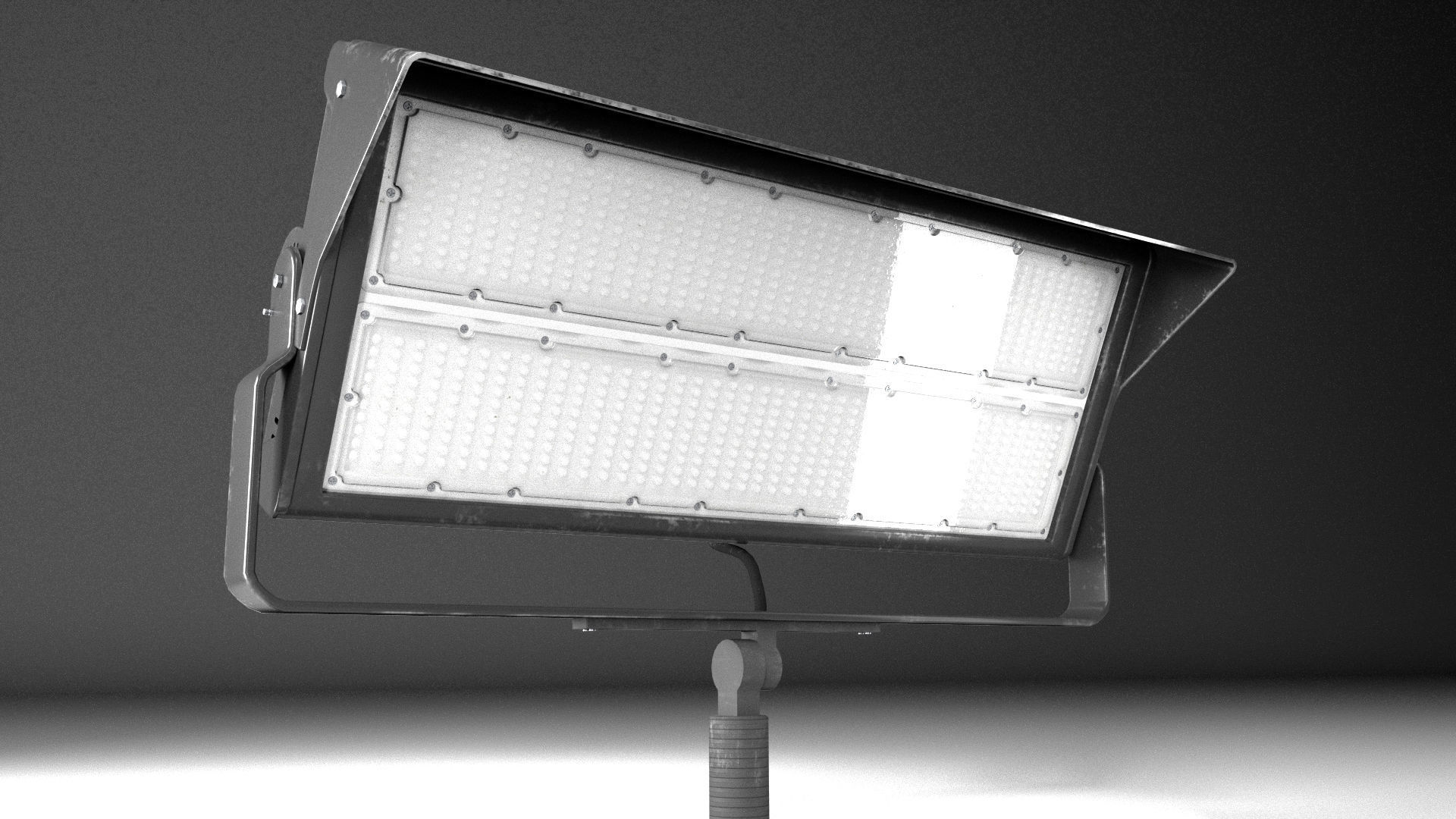 light 01 Low-poly 3D model_6