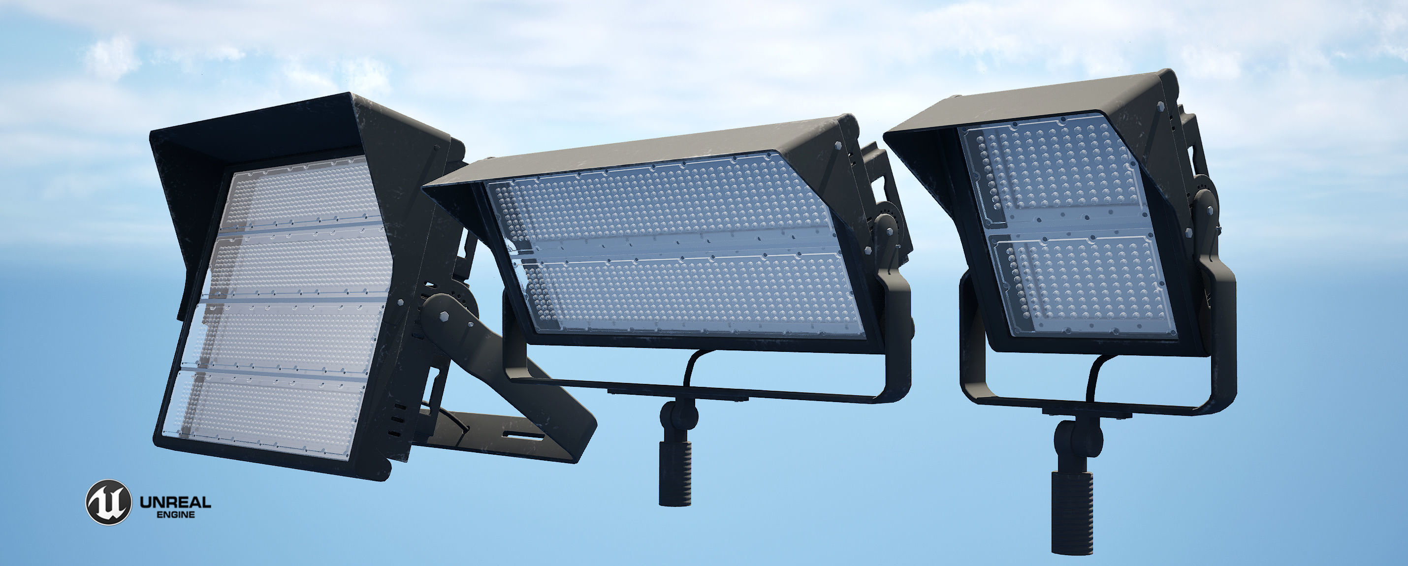 light 01 Low-poly 3D model_17