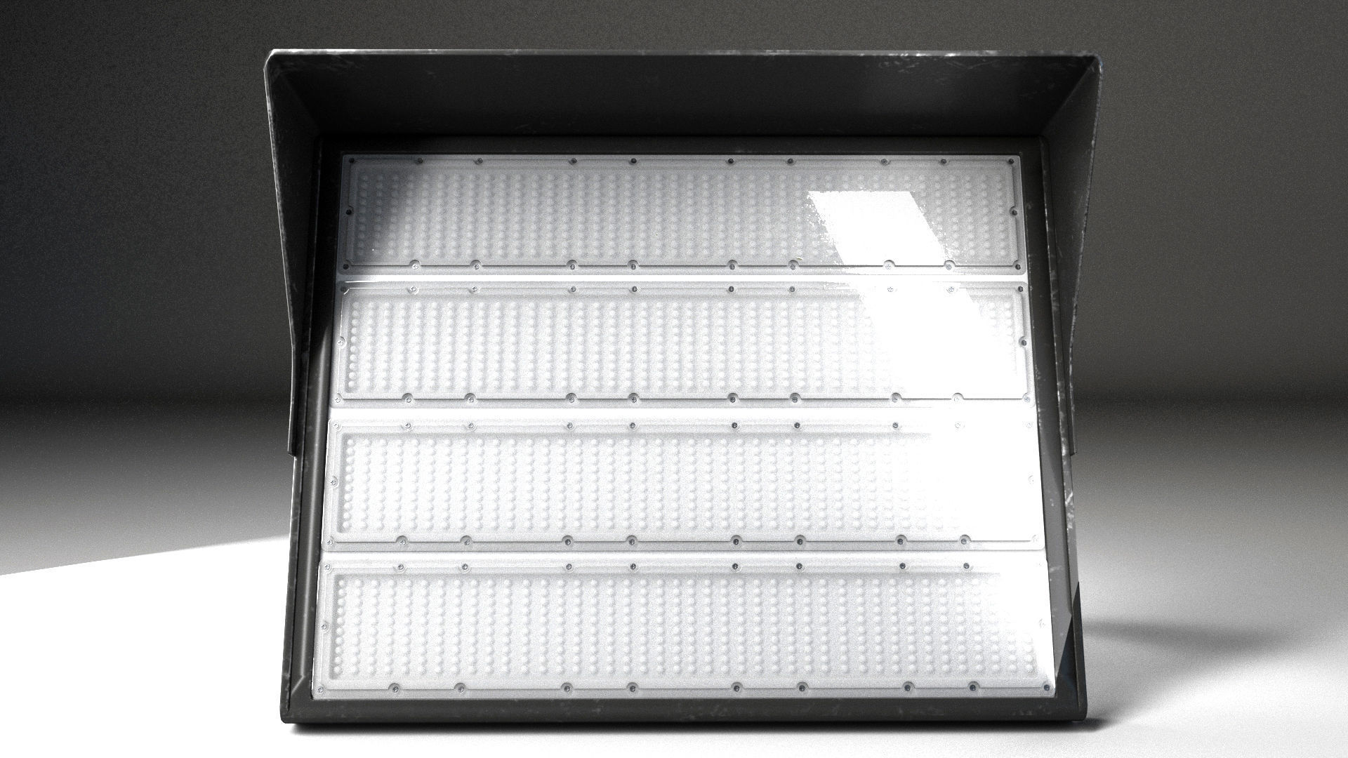 light 01 Low-poly 3D model_3