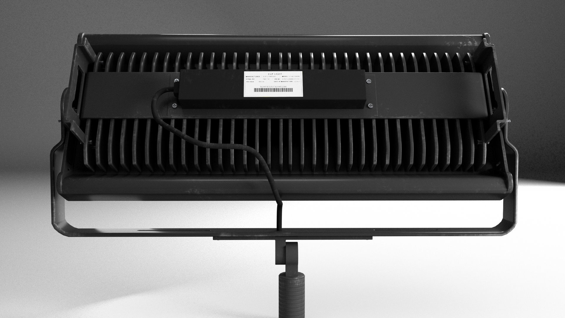 light 01 Low-poly 3D model_9