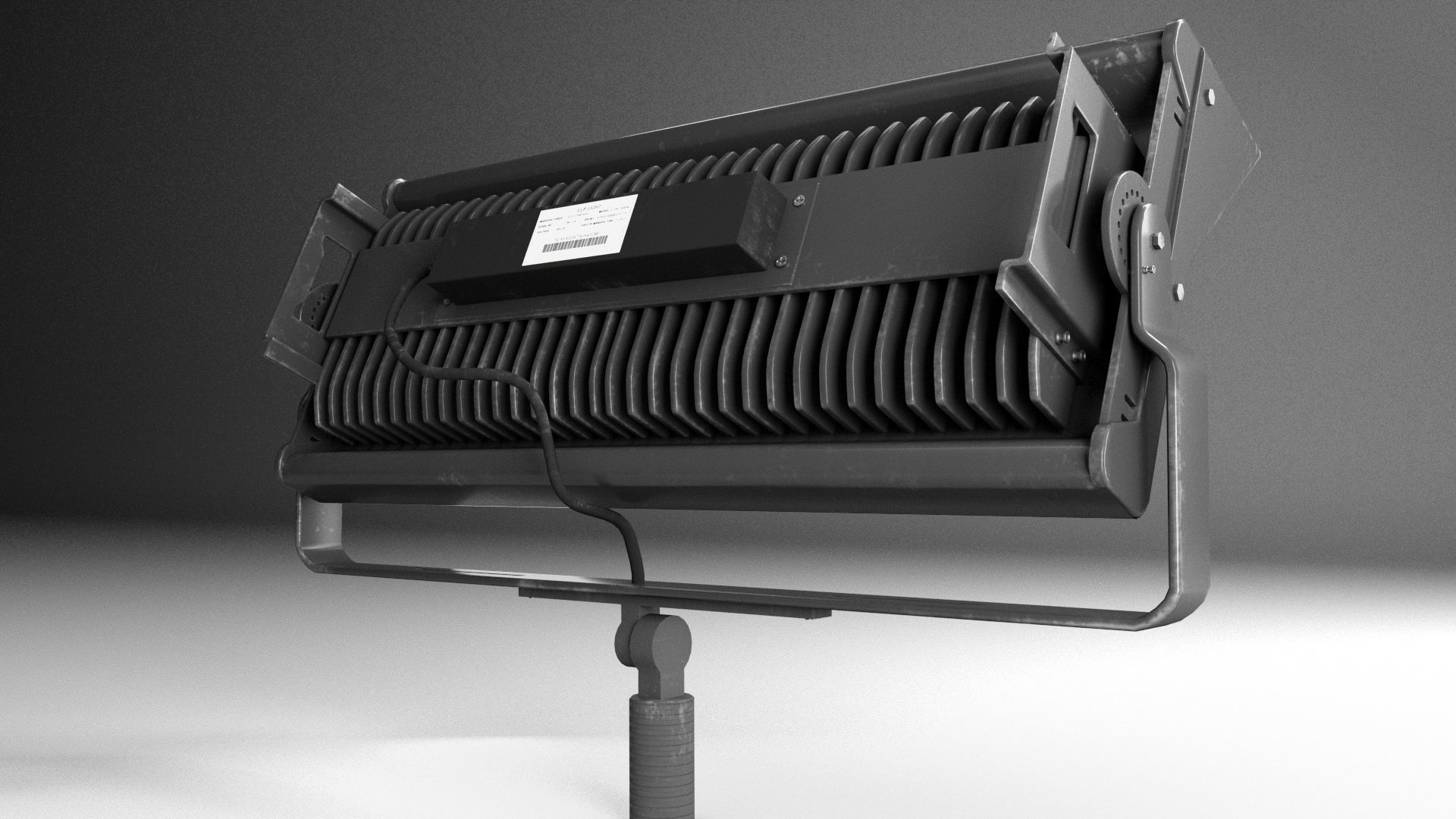 light 01 Low-poly 3D model_7