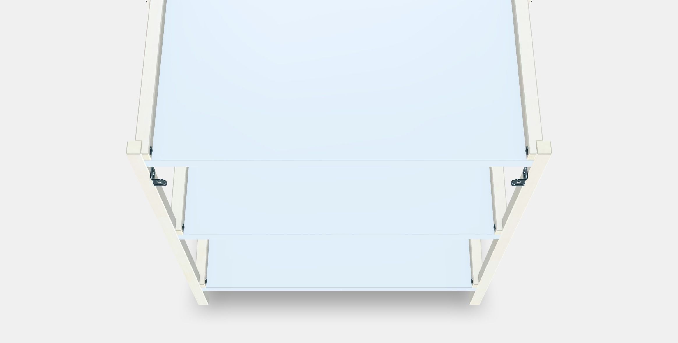 EKENABBEN Open shelving unit Low-poly 3D model_4