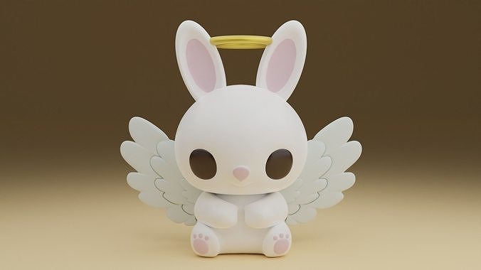 Rabbit 3D print model