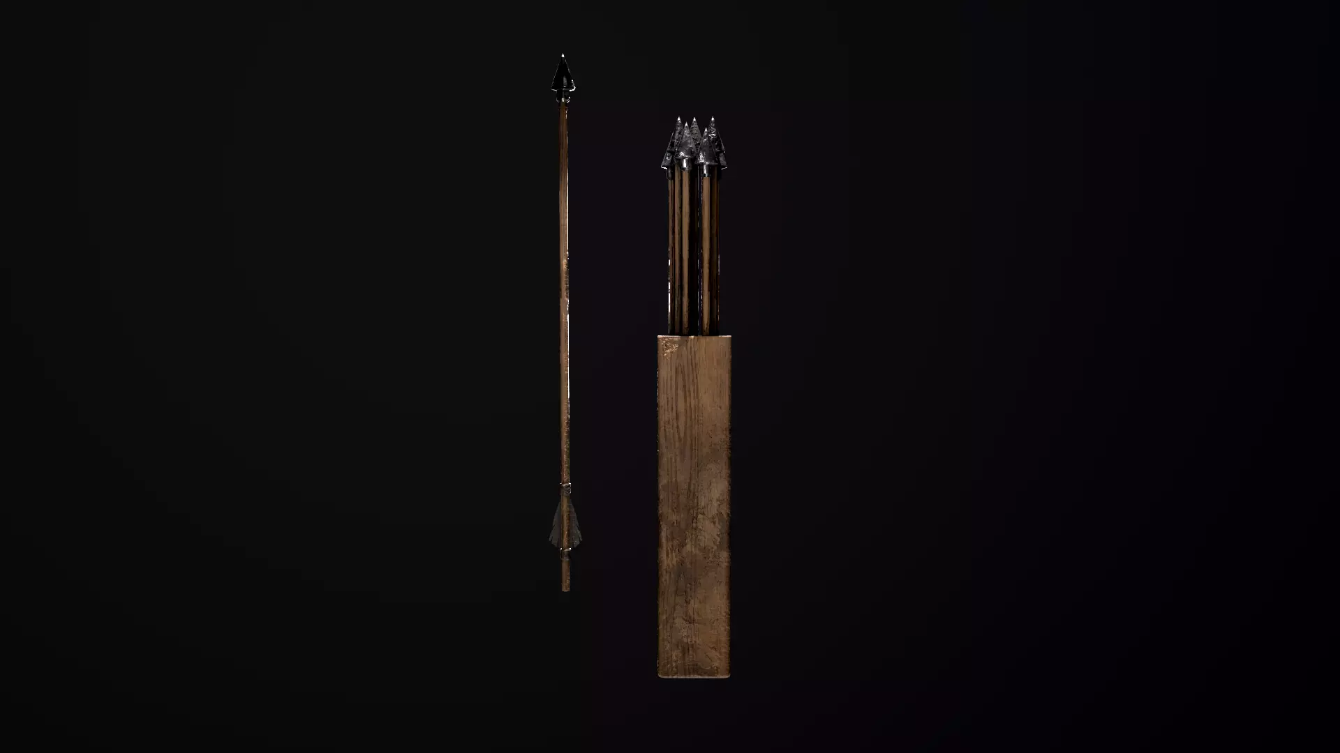 Survival Kit - Archer Free low-poly 3D model