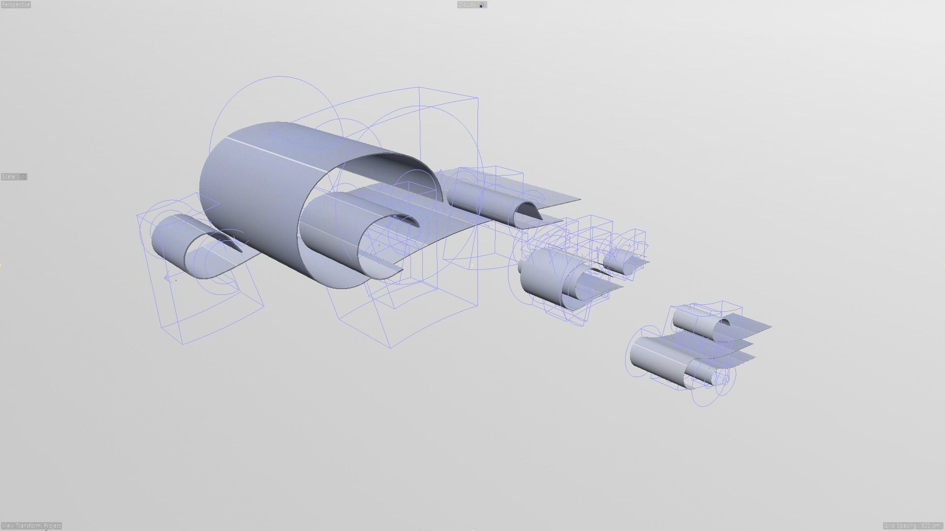 Stylized Nature Set 3D model_11