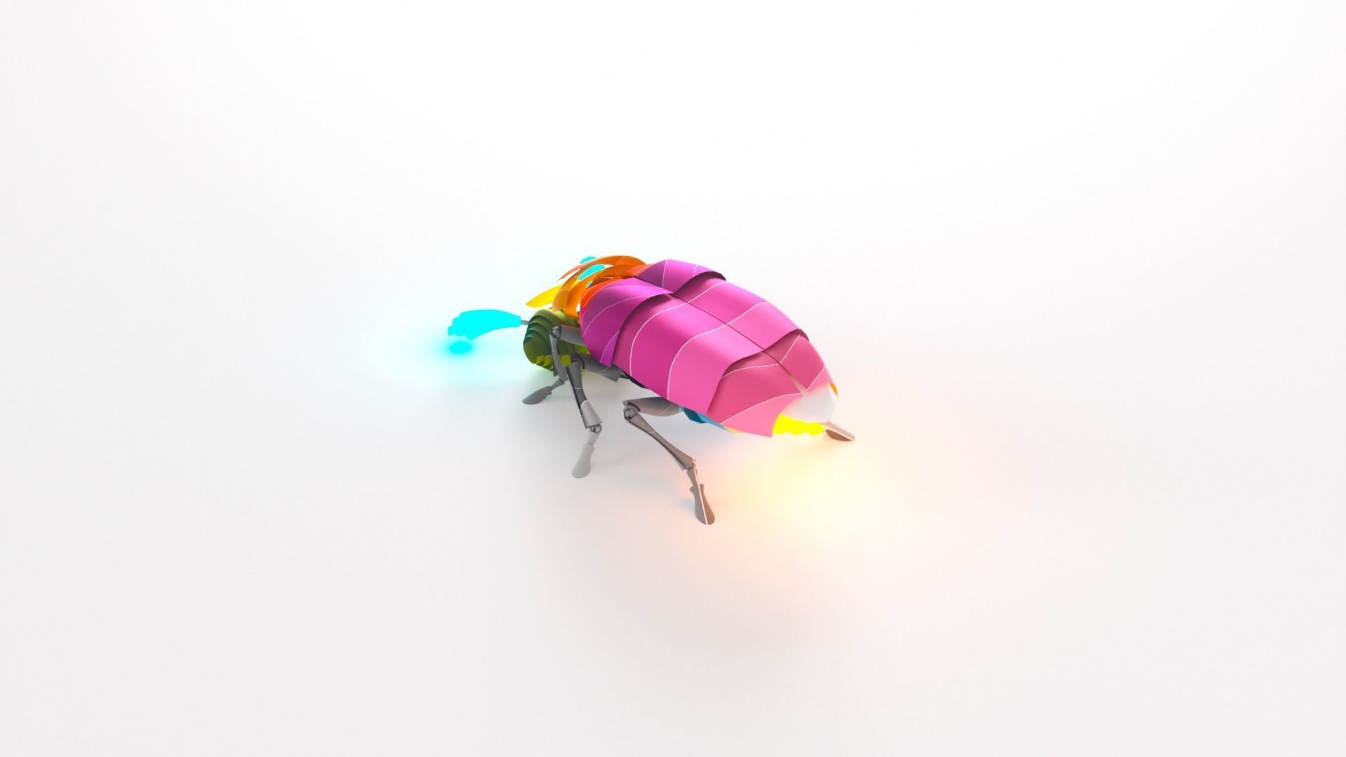 Stylized Nature Set 3D model_28