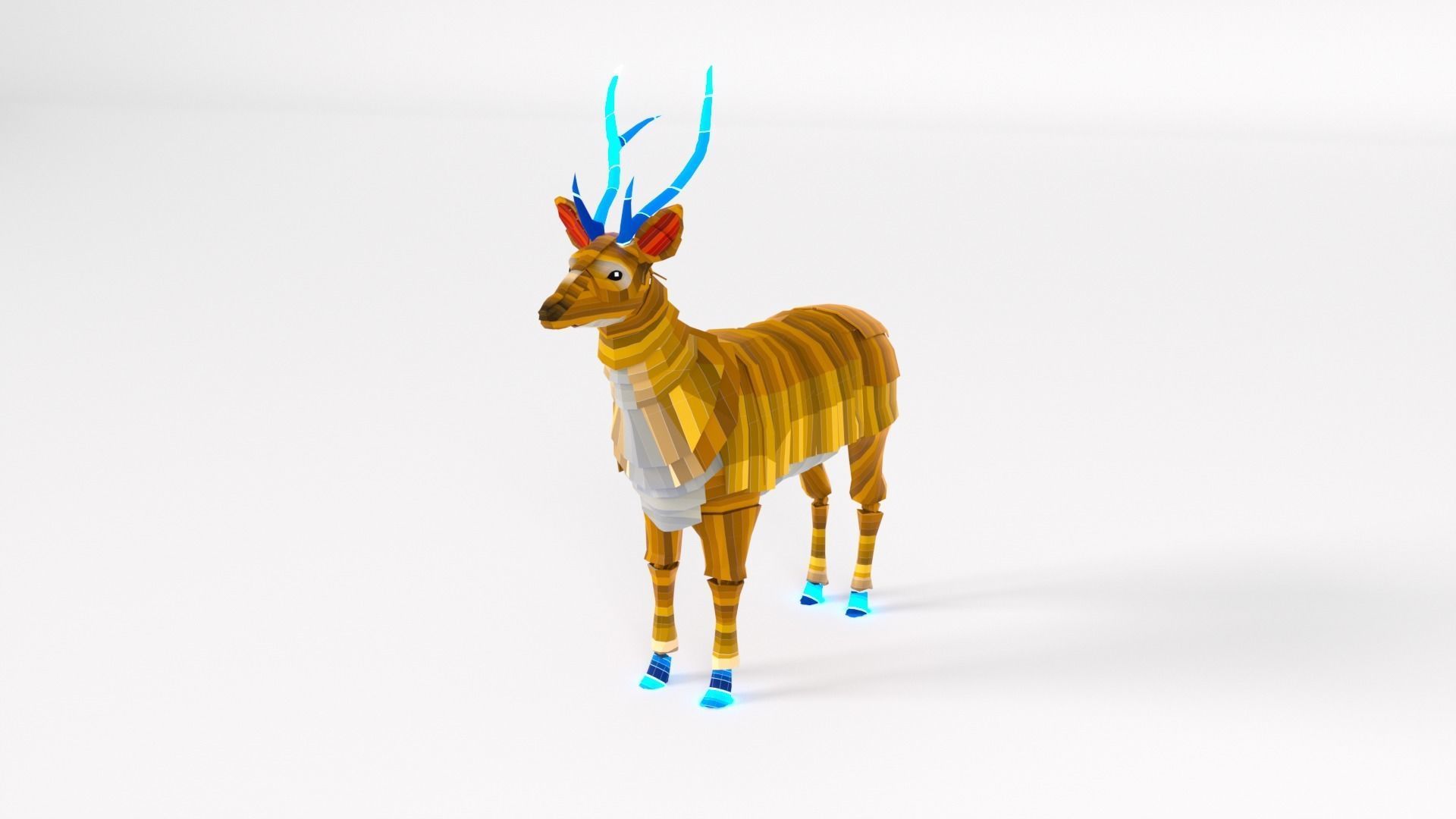 Stylized Nature Set 3D model_20