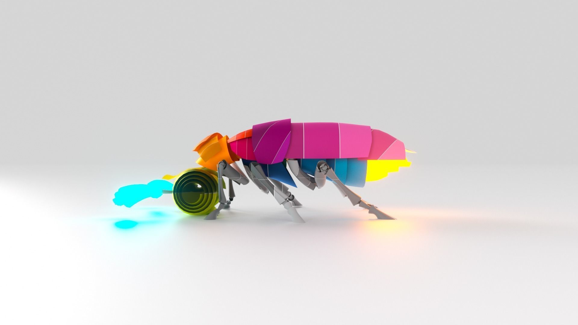 Stylized Nature Set 3D model_29