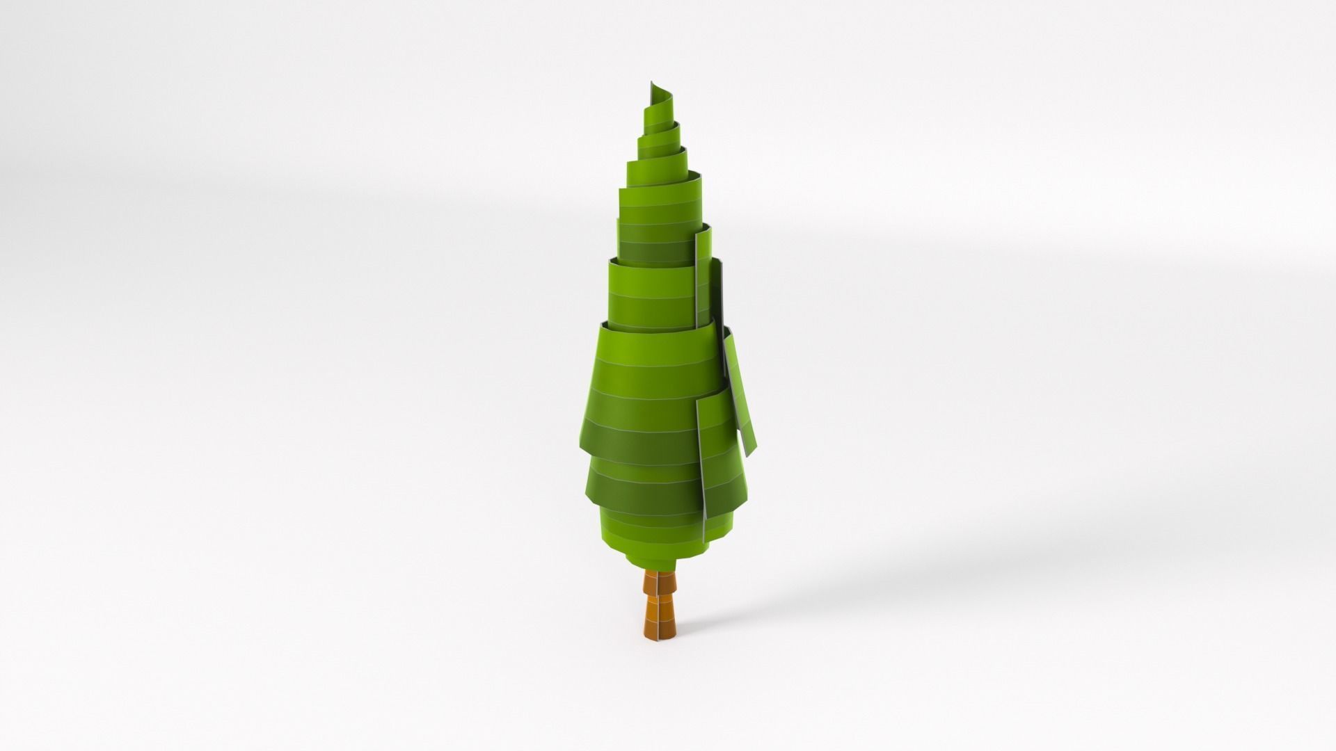 Stylized Nature Set 3D model_7