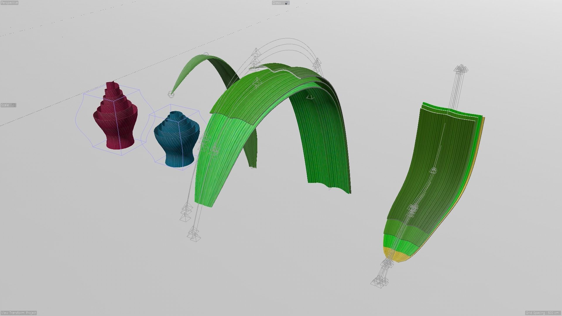 Stylized Nature Set 3D model_13