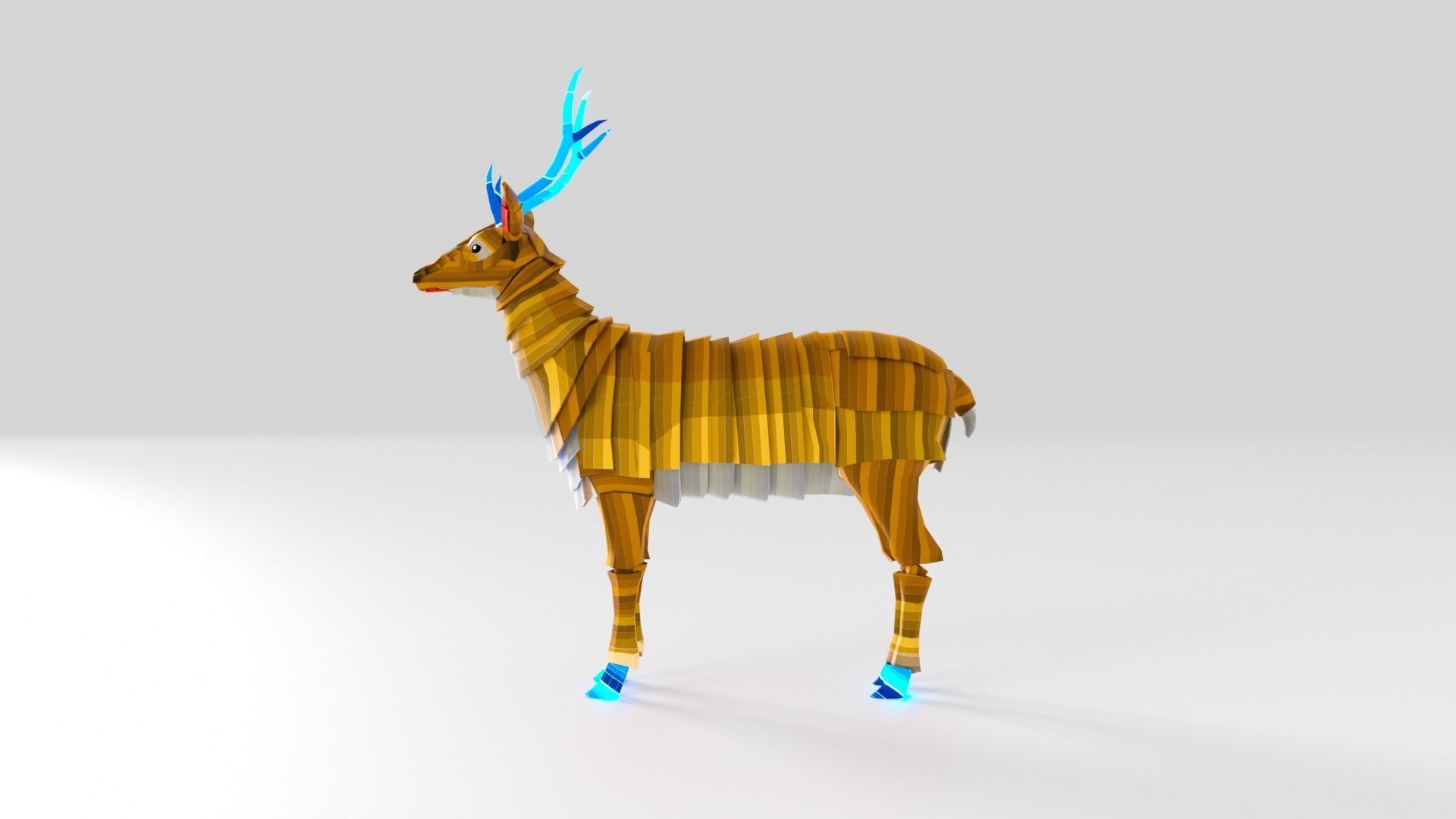 Stylized Nature Set 3D model_23