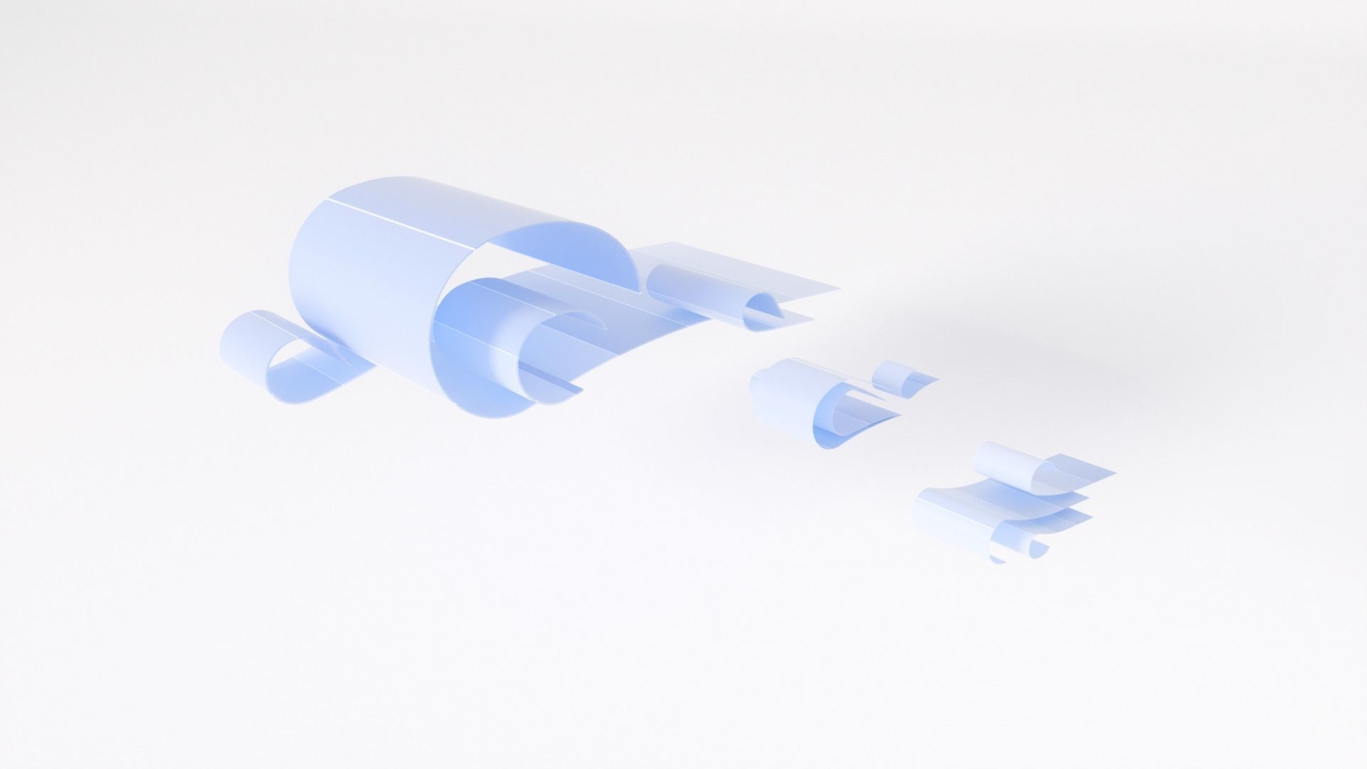 Stylized Nature Set 3D model_10