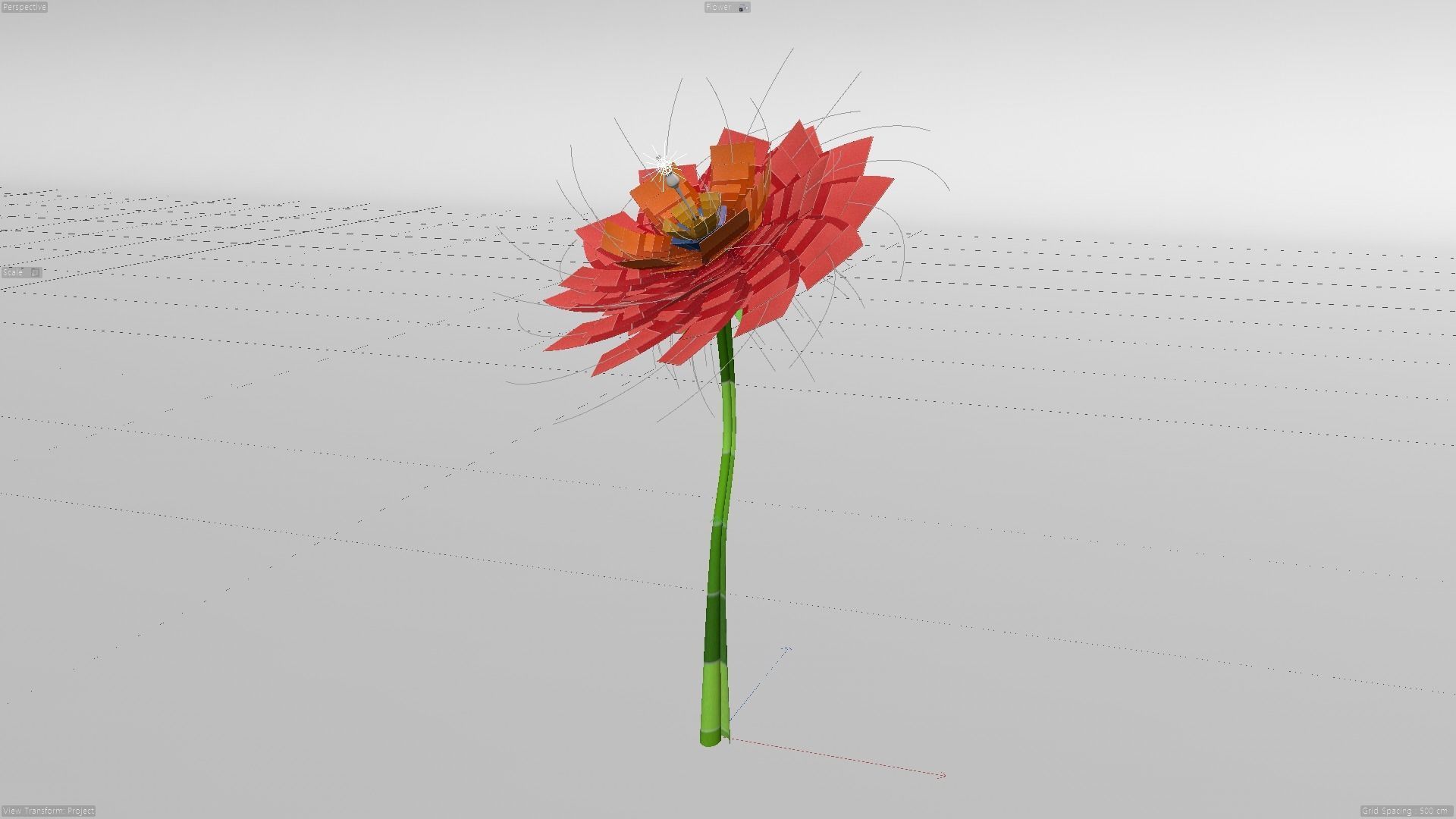 Stylized Nature Set 3D model_9