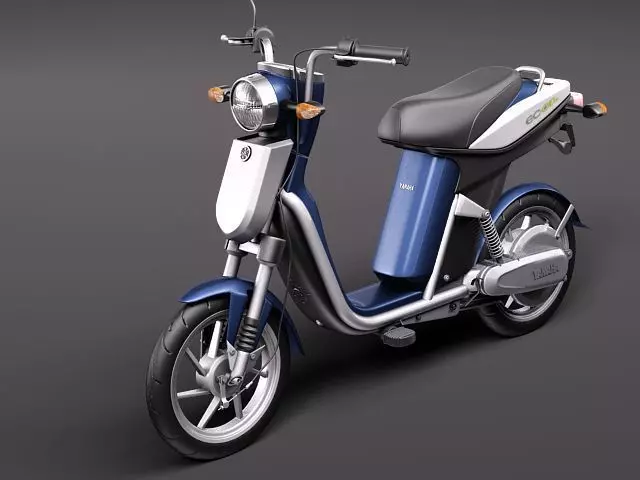 Yamaha EC-03 Electric Scooter 3D Model 3D model