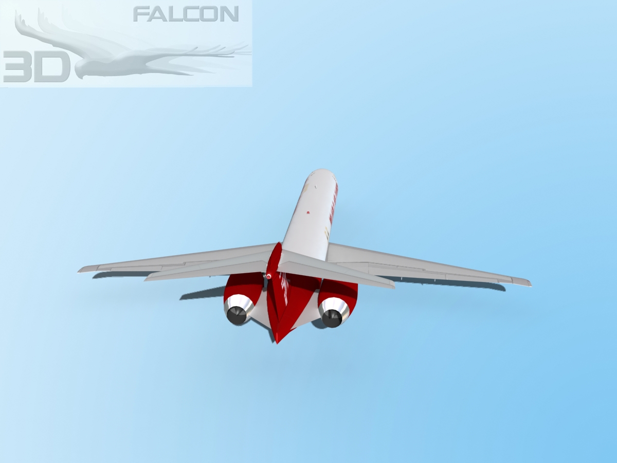 Falcon3D MD-80 Reliable Cargo 3D model_7