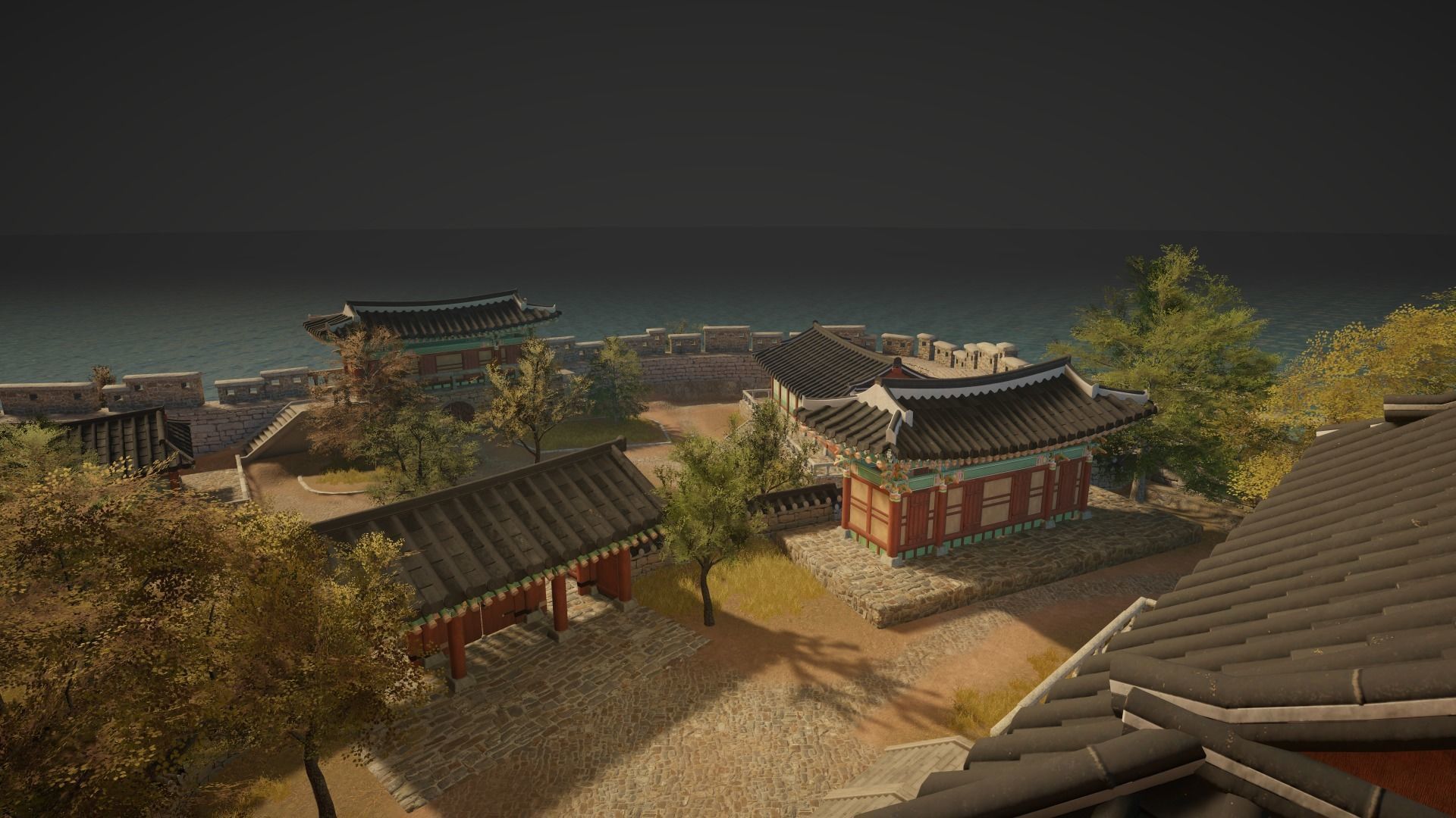 Korea Goryeo Palace Low-poly 3D model_5