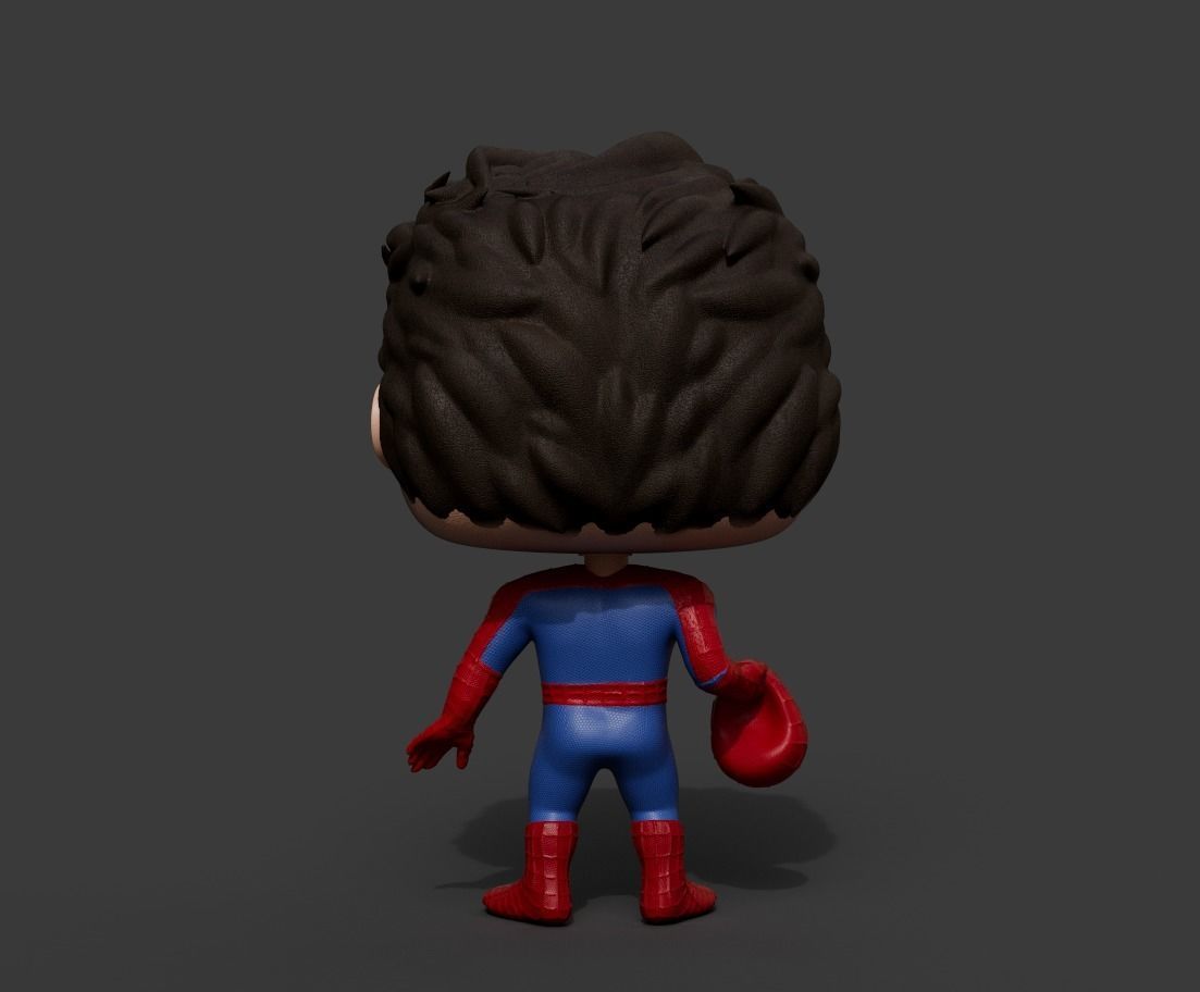 Spider-Man Andrew Garfield - Custom Funko 3D print model_2