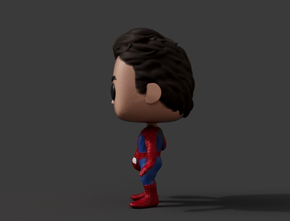 Spider-Man Andrew Garfield - Custom Funko 3D print model_1