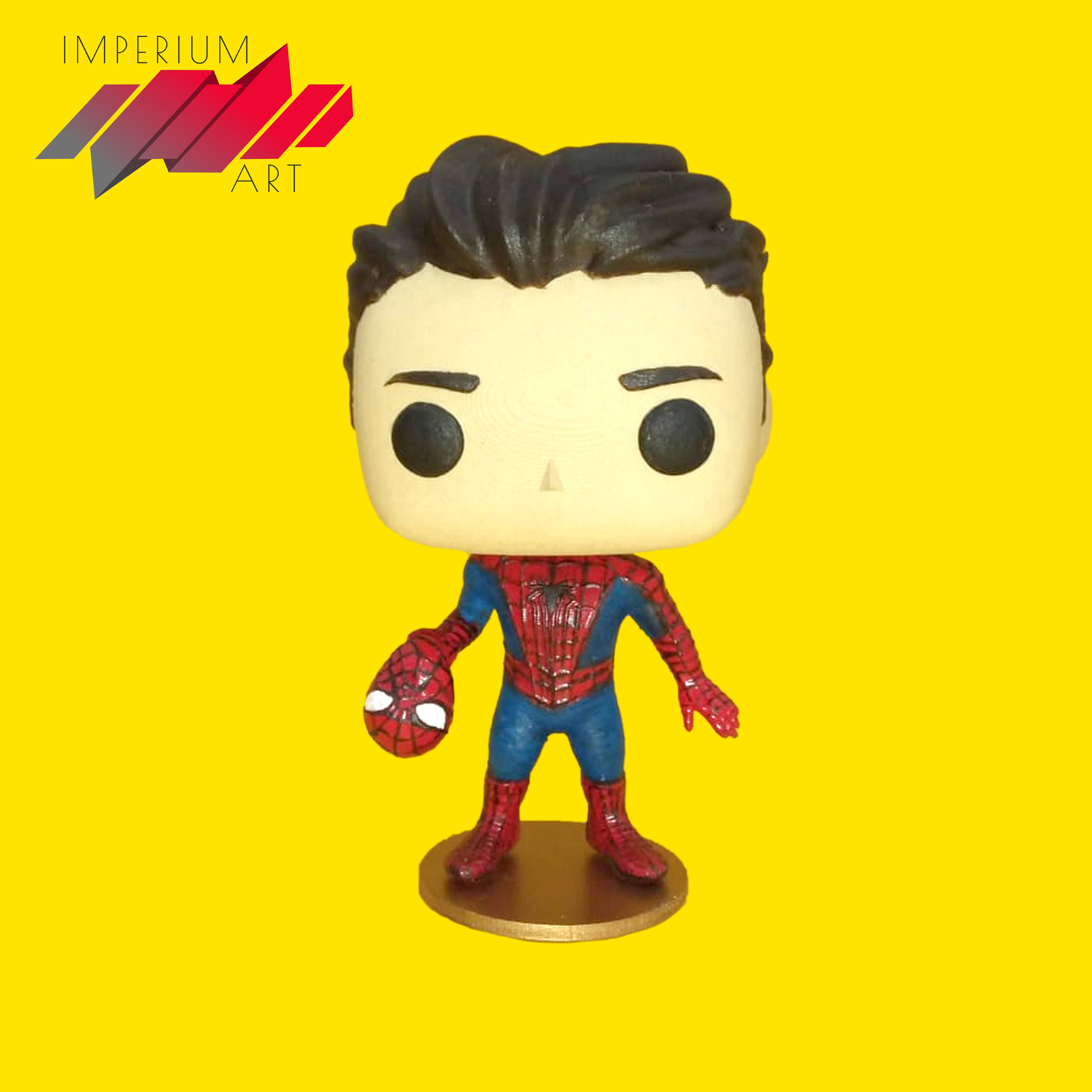 Spider-Man Andrew Garfield - Custom Funko 3D print model_4
