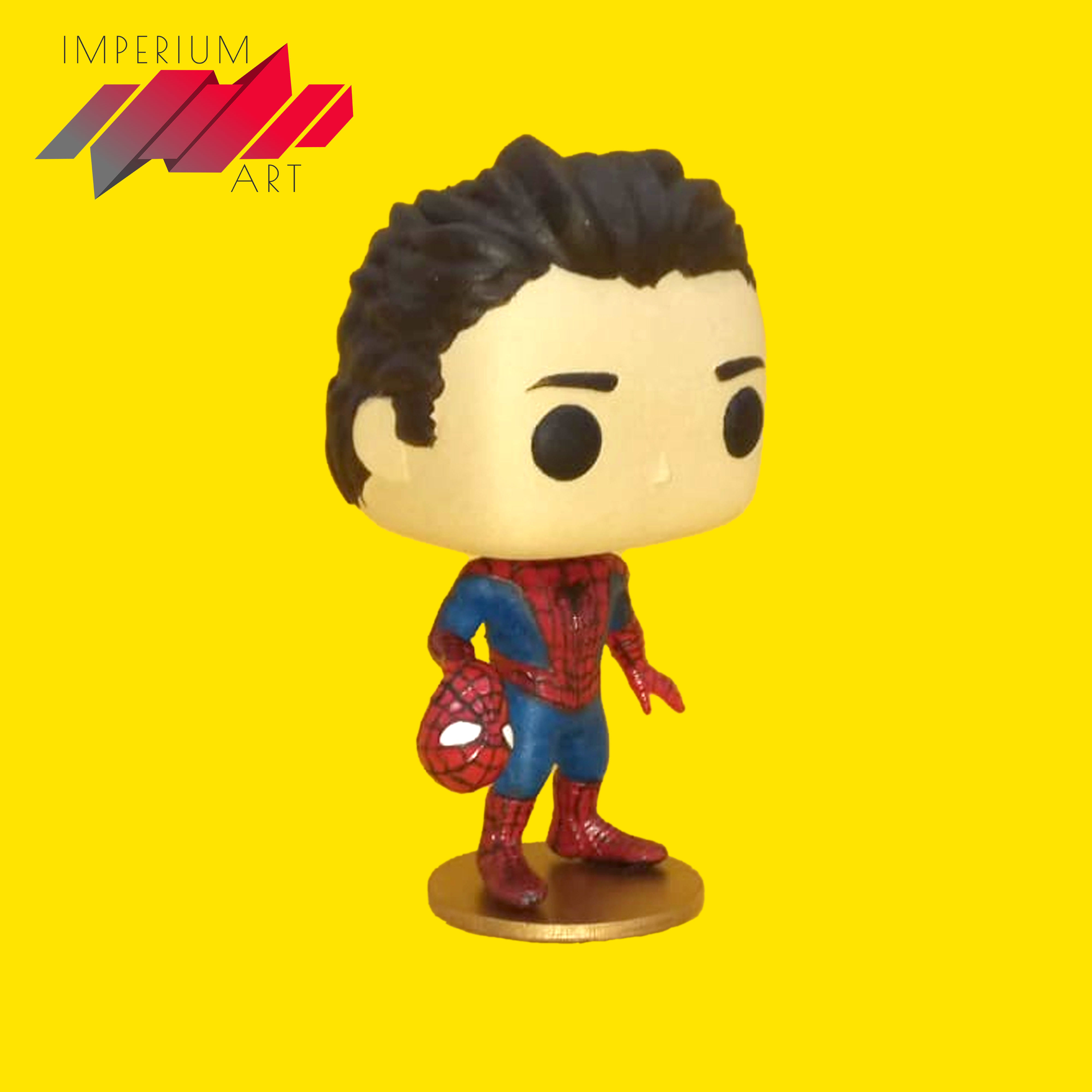 Spider-Man Andrew Garfield - Custom Funko 3D print model_5