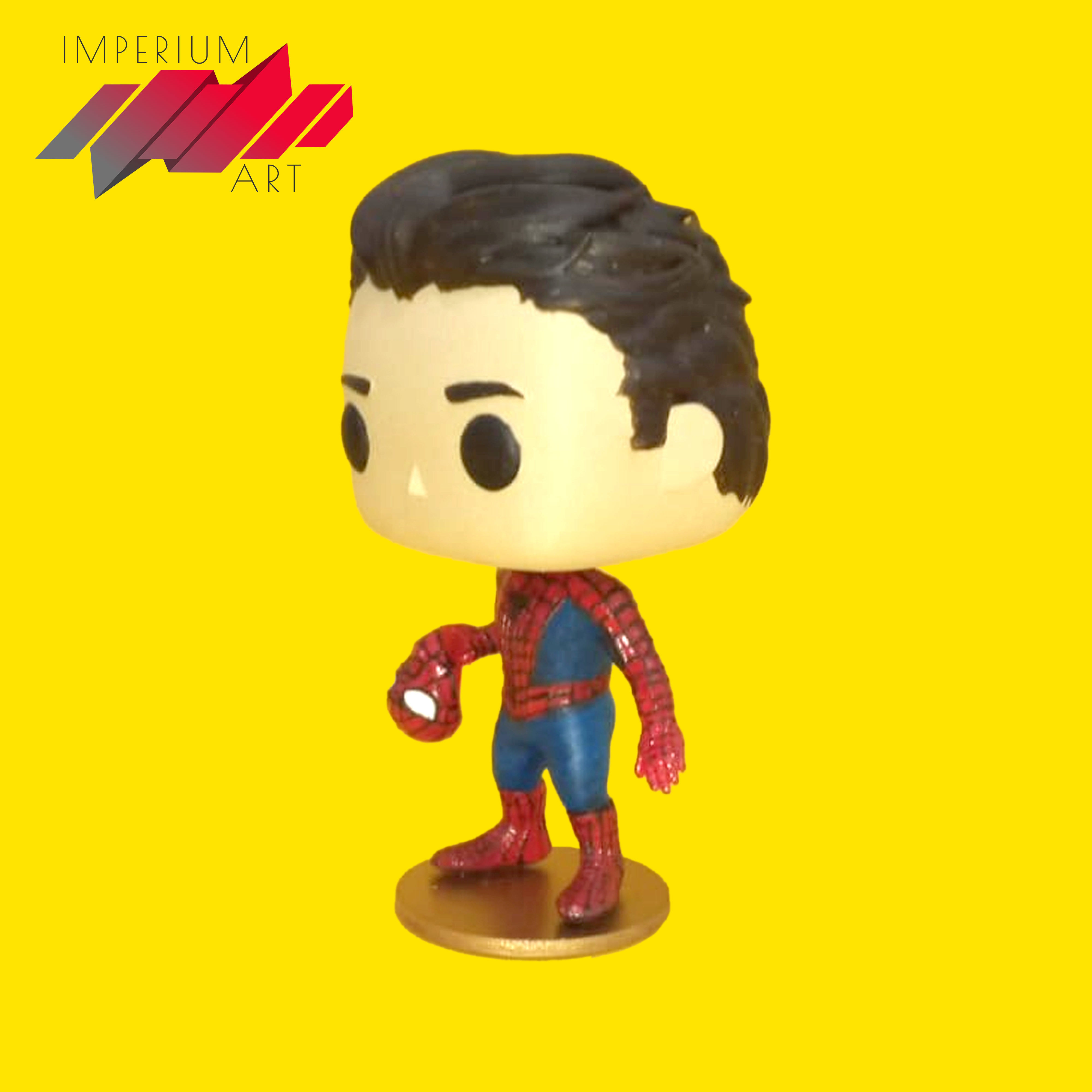 Spider-Man Andrew Garfield - Custom Funko 3D print model_6