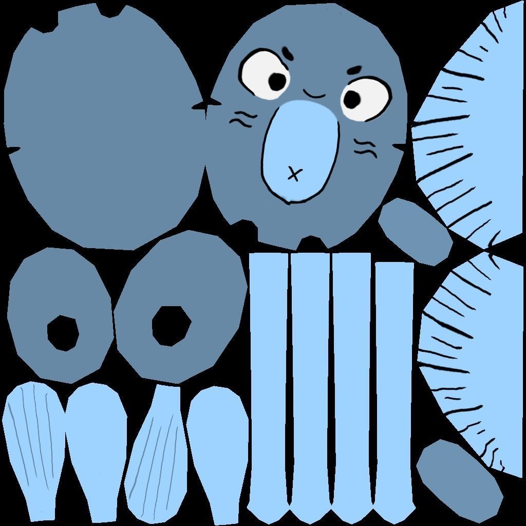 PACK OF 5 ANIMATED AND TEXTURED CHARACTERS Low-poly 3D model_19