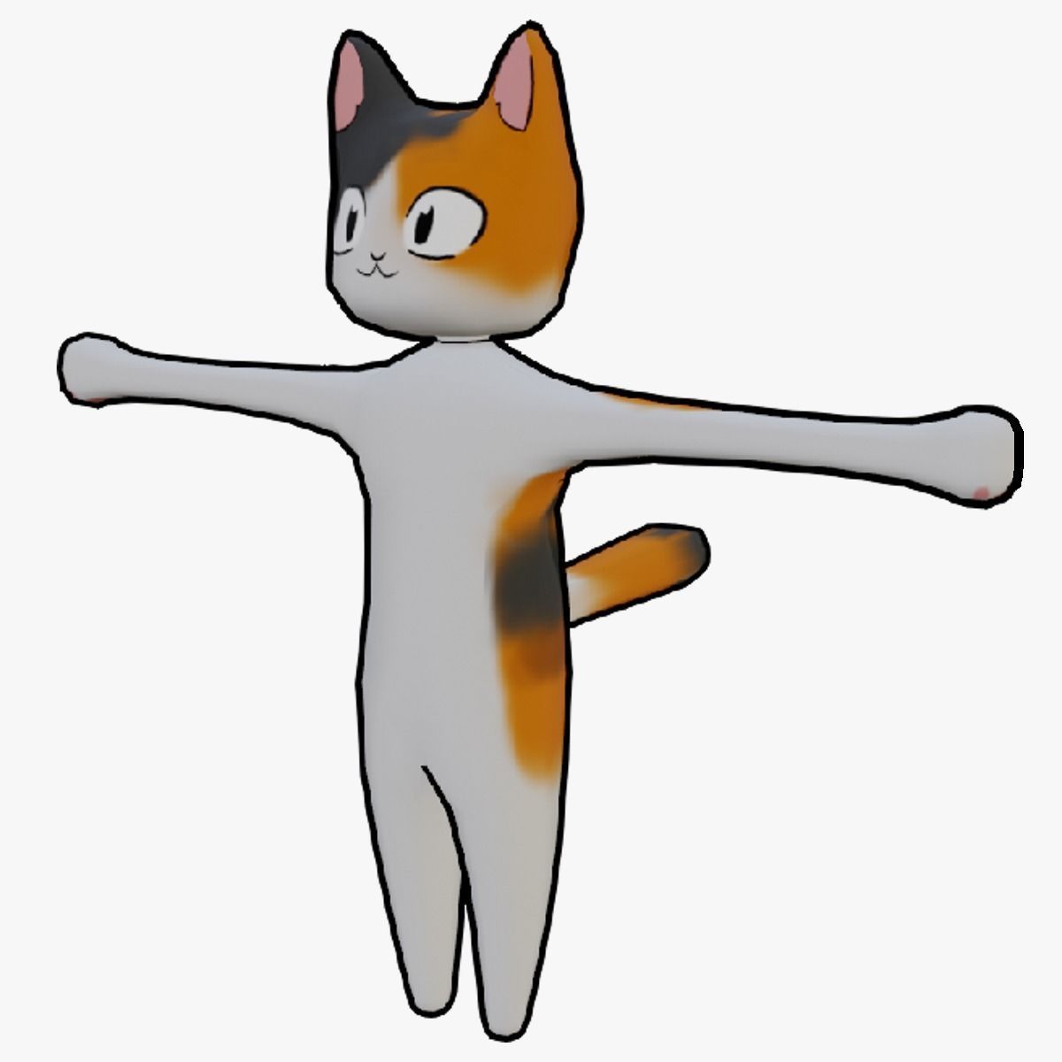 PACK OF 5 ANIMATED AND TEXTURED CHARACTERS Low-poly 3D model_13