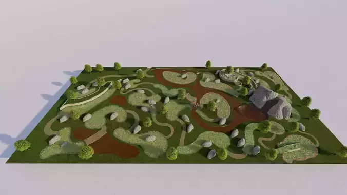 public park-Private Park Landscape