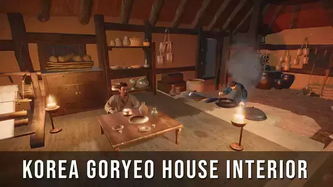 Korea Goryeo House Interior