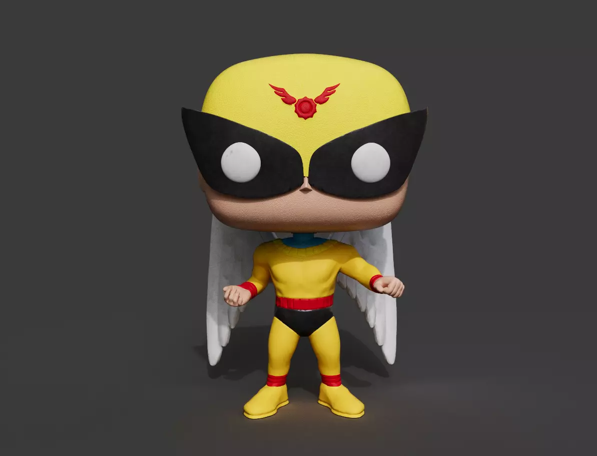 DC Birdman - Custom Funko 3D print model_0