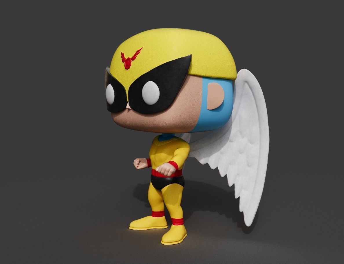 DC Birdman - Custom Funko 3D print model_2