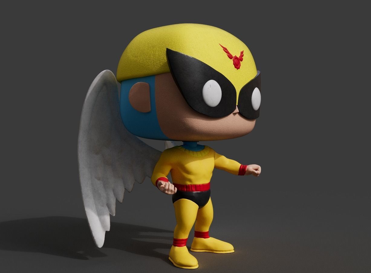 DC Birdman - Custom Funko 3D print model_1