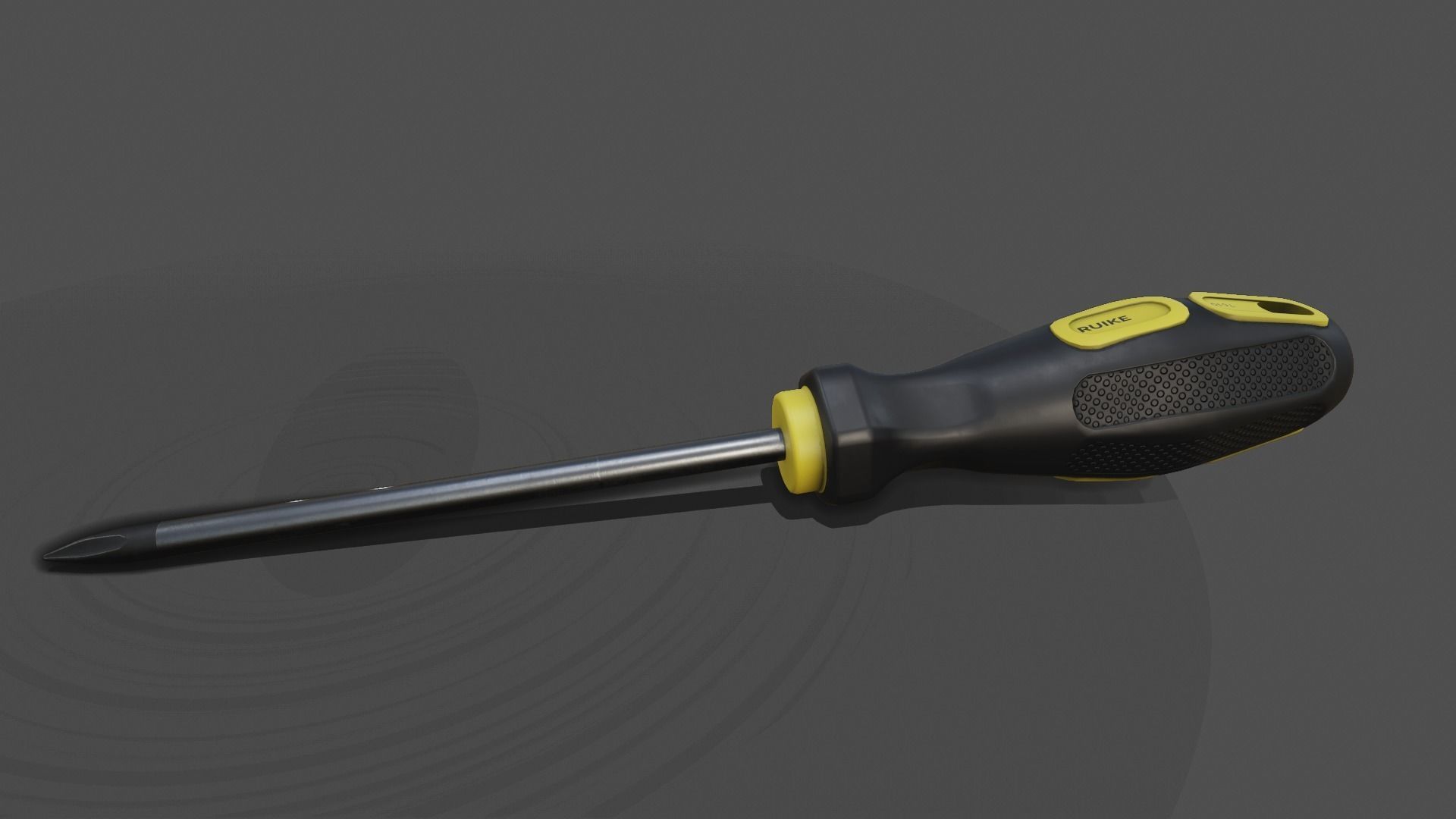 screwdriver Free low-poly 3D model_2